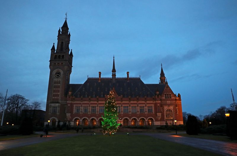 Una vista general de la sede de la Corte Internacional de Justicia (CIJ) en La Haya, Países Bajos (REUTERS/Yves Herman)