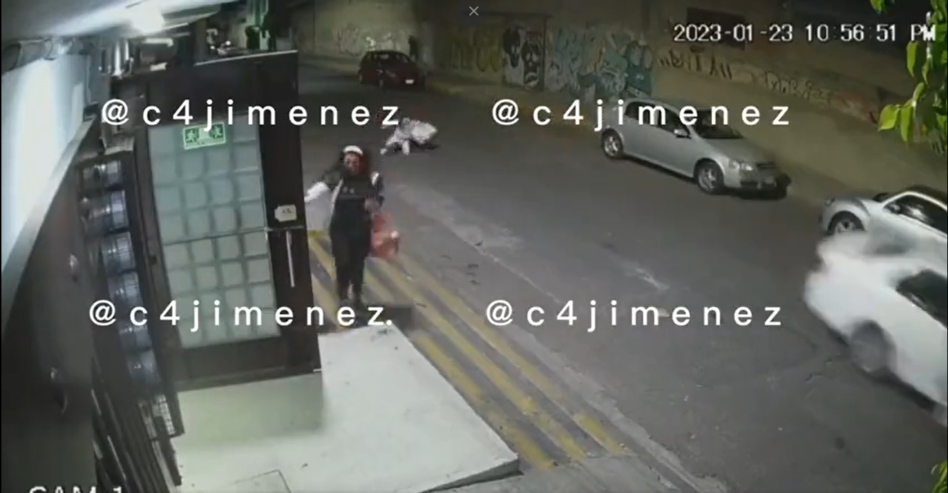Ataque contra familia en la Gustavo A. Madero (Captura de pantalla/@c4jimenez)