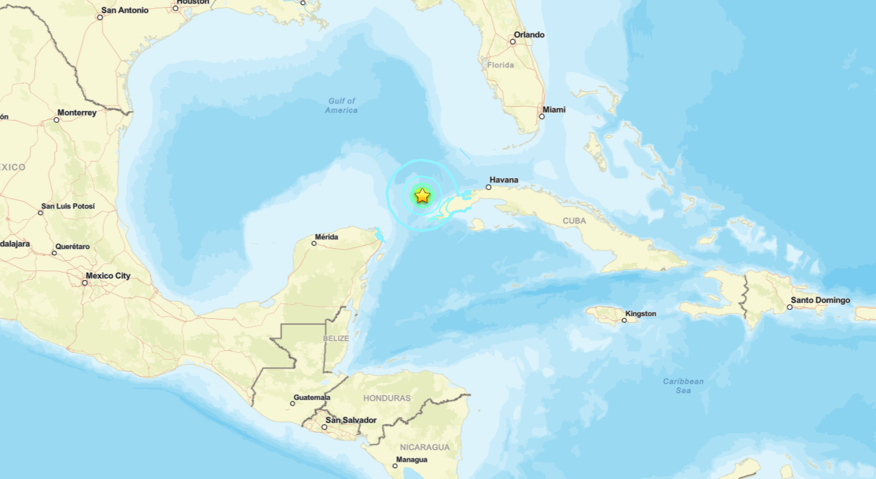 Un terremoto de magnitud 6,1 sacudi&oacute; el oeste de Cuba