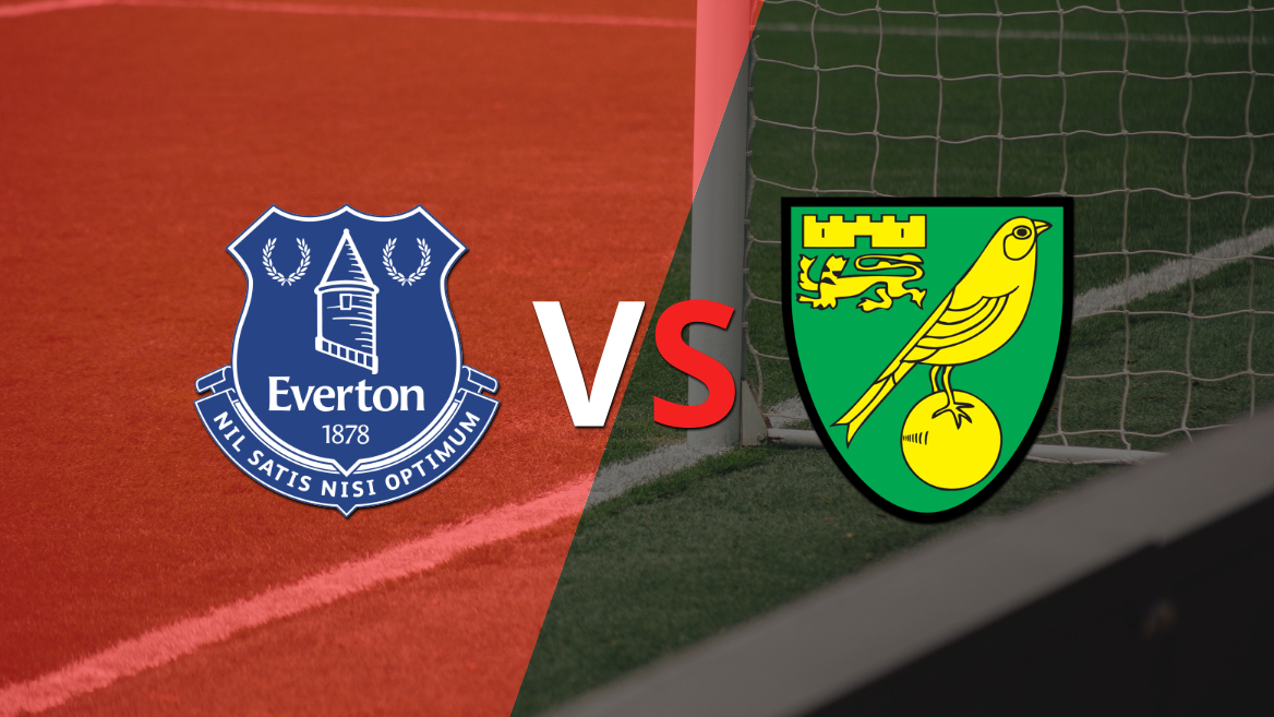 Everton le ganó a Norwich City en su casa por 2-0