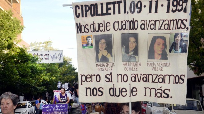 25 years after Cipolletti's first triple femicide, they believe that the only prisoner did not act alone