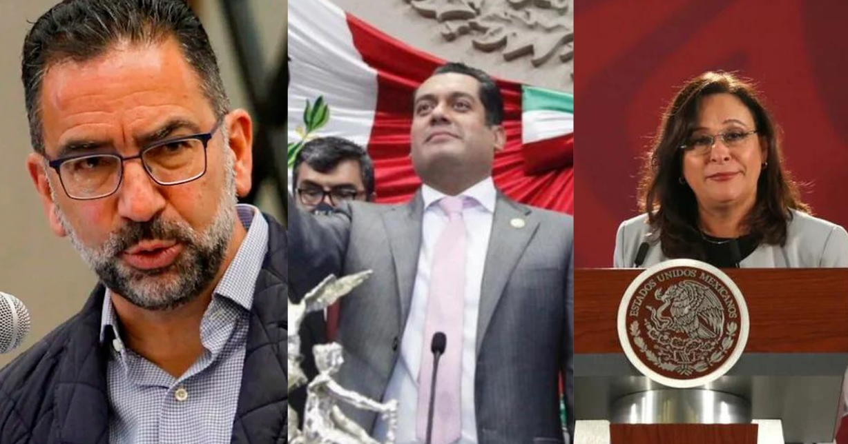 “Par de cínicos”: Javier Lozano se lanzó contra Gutiérrez Luna y Rocío Nahle por espectaculares en Veracruz