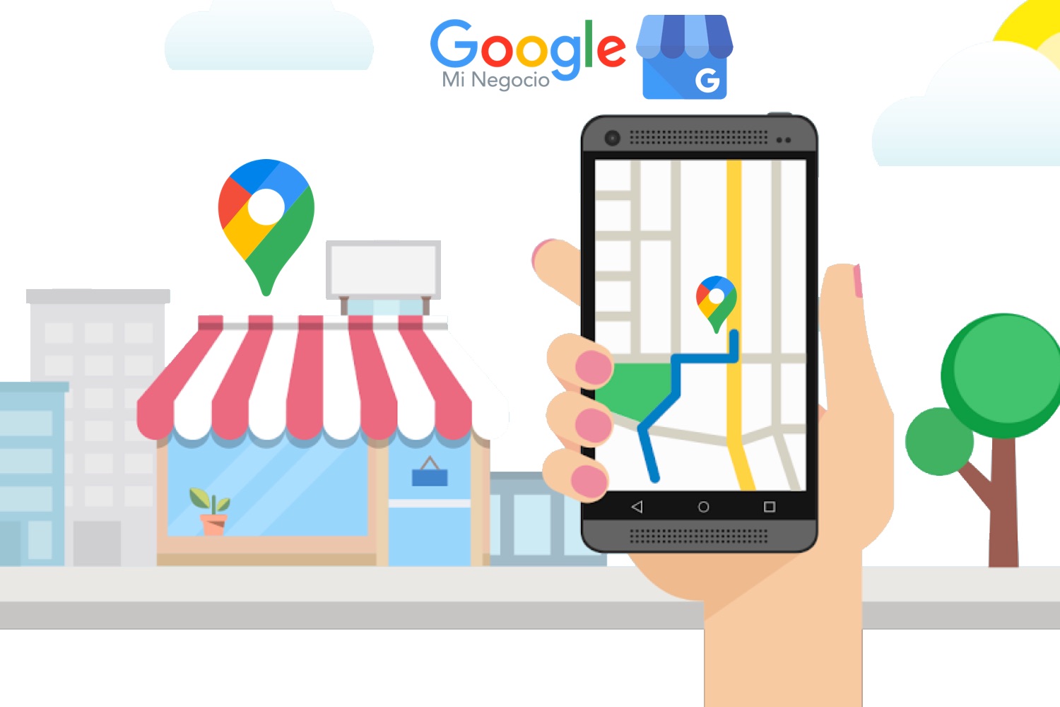 Un negocio en Google Maps. (foto: Marketing Branding)