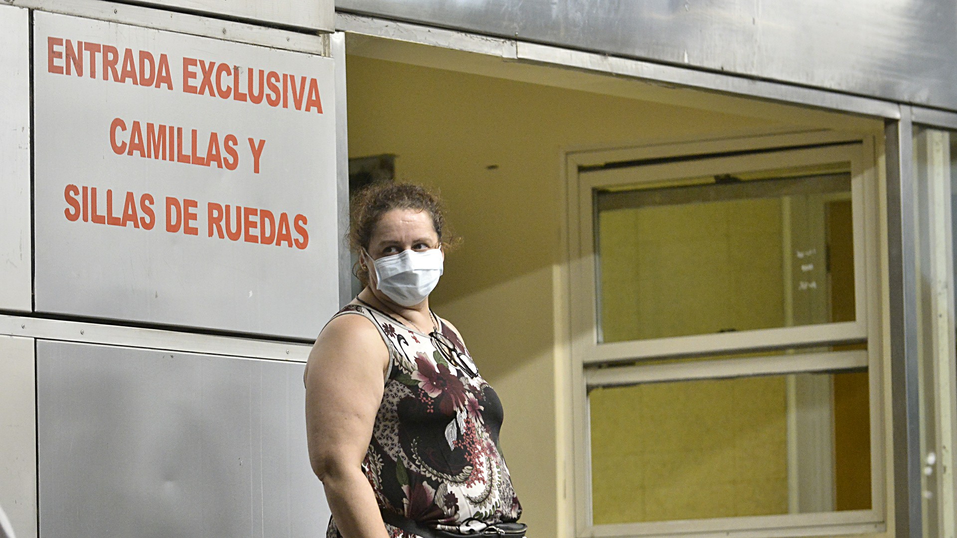 Guillermo quedó internado en el Hospital Argerich del barrio de La Boca en su tercer intento por causar la atención de los médicos (Gustavo Gavotti)