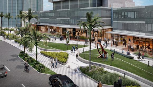 Futuro hub gastronómico y comercial Las Begonias.