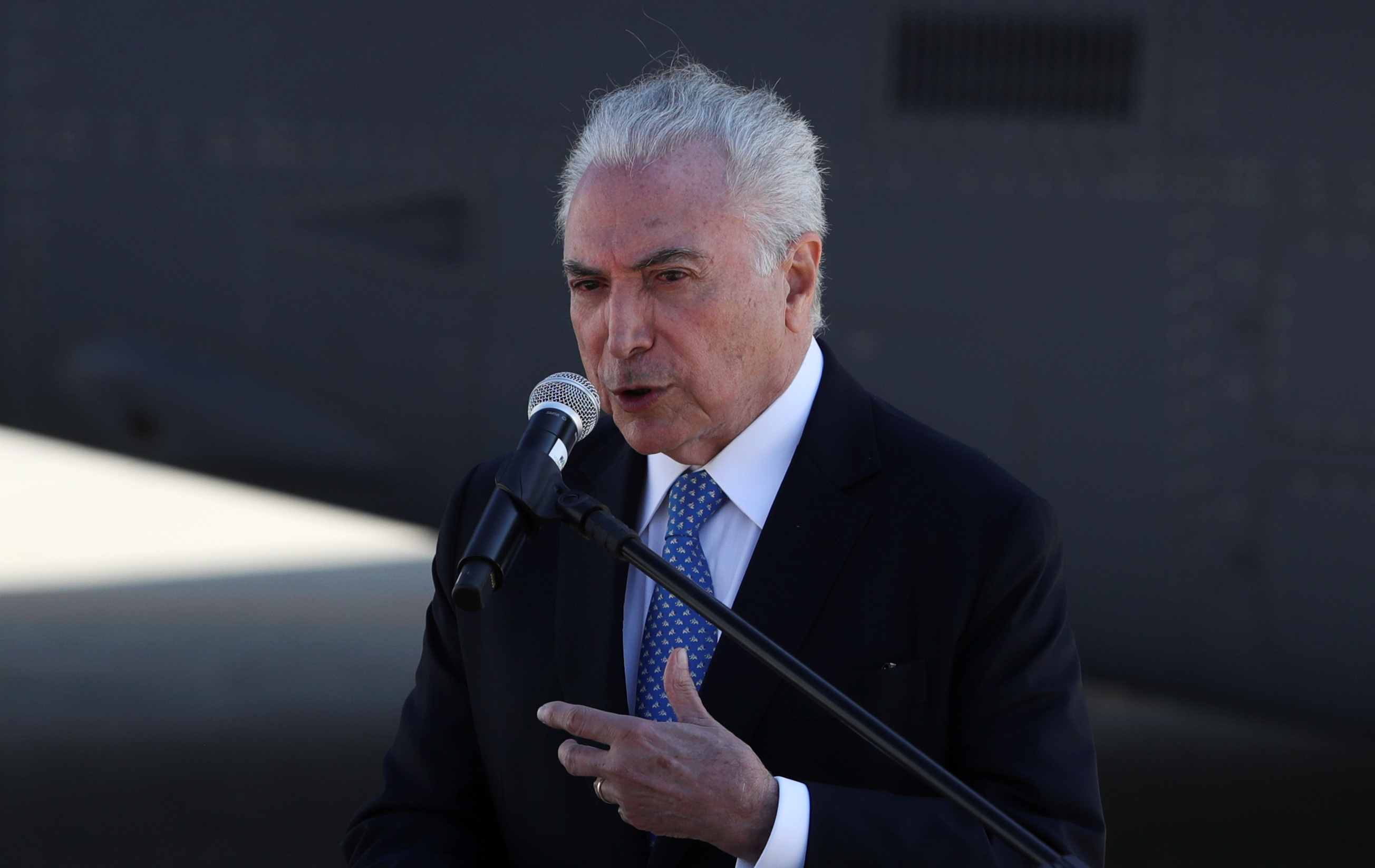 Michel Temer le respondió a Lula da Silva: “Sé cómo lidiar con bandidos”. (REUTERS)
