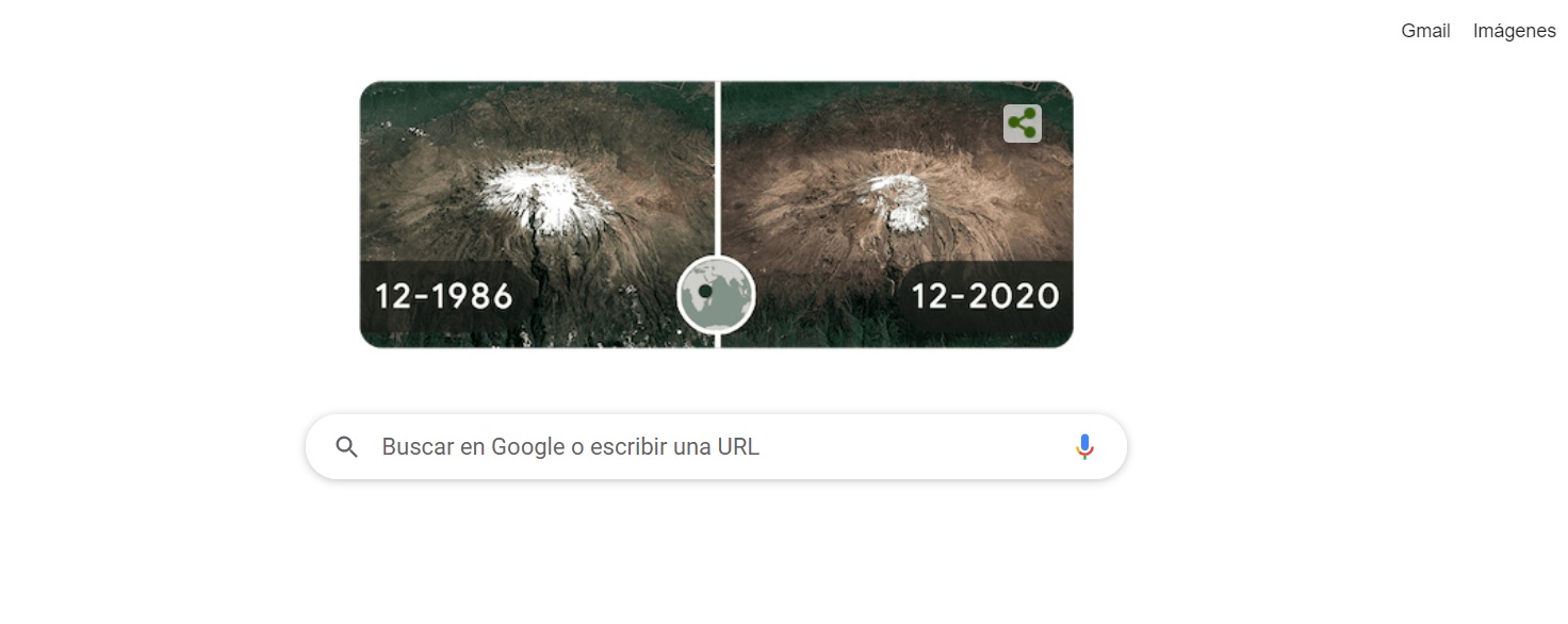 День Земли: Google посвящает свой каракули ущербу от изменения климата