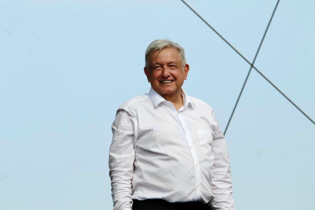 López Obrador expresó que el AIFA es el "mejor aeropuerto del mundo" (Presidencia)