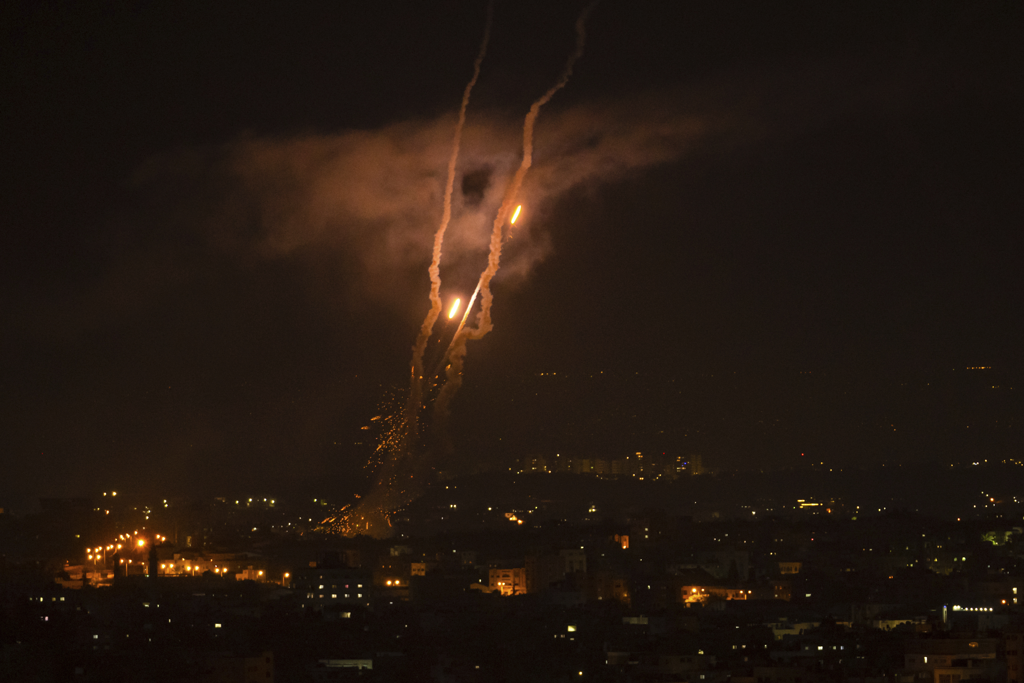 El Ejército de Israel bombardeó puestos militares y lanzacohetes de la Yihad Islámica en la Franja de Gaza