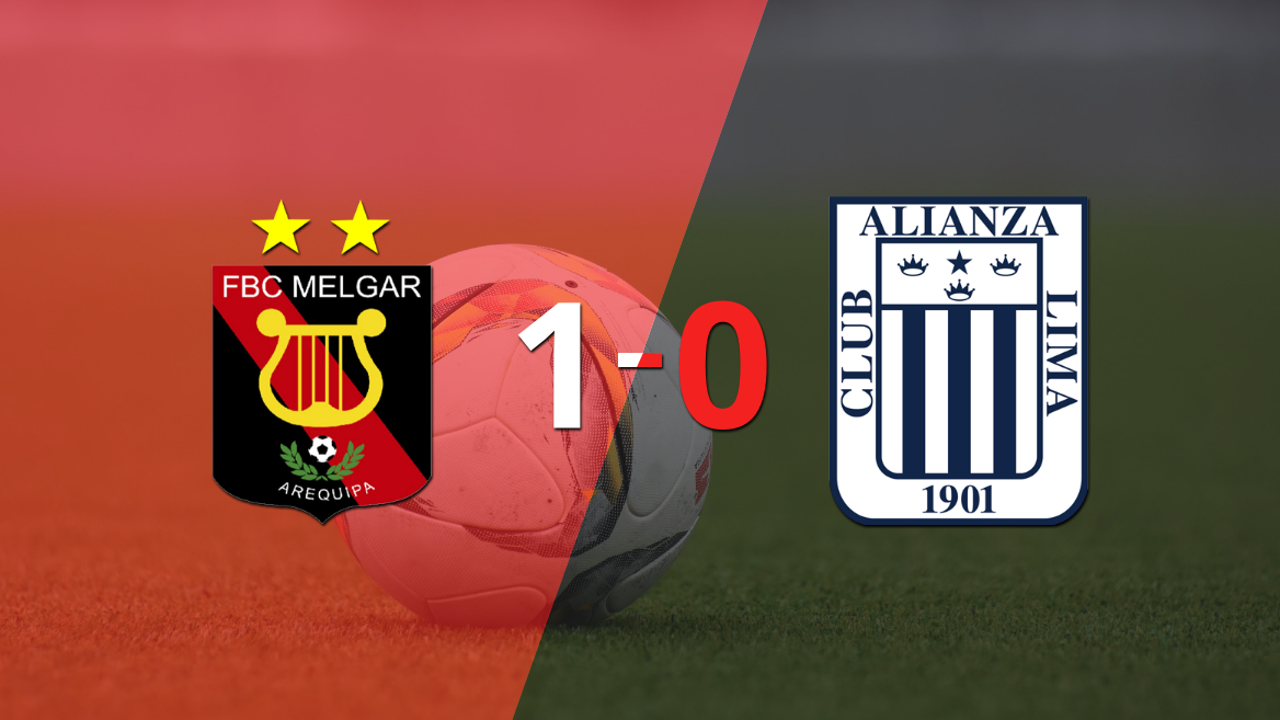 Melgar se quedó con el duelo de ida ante Alianza Lima