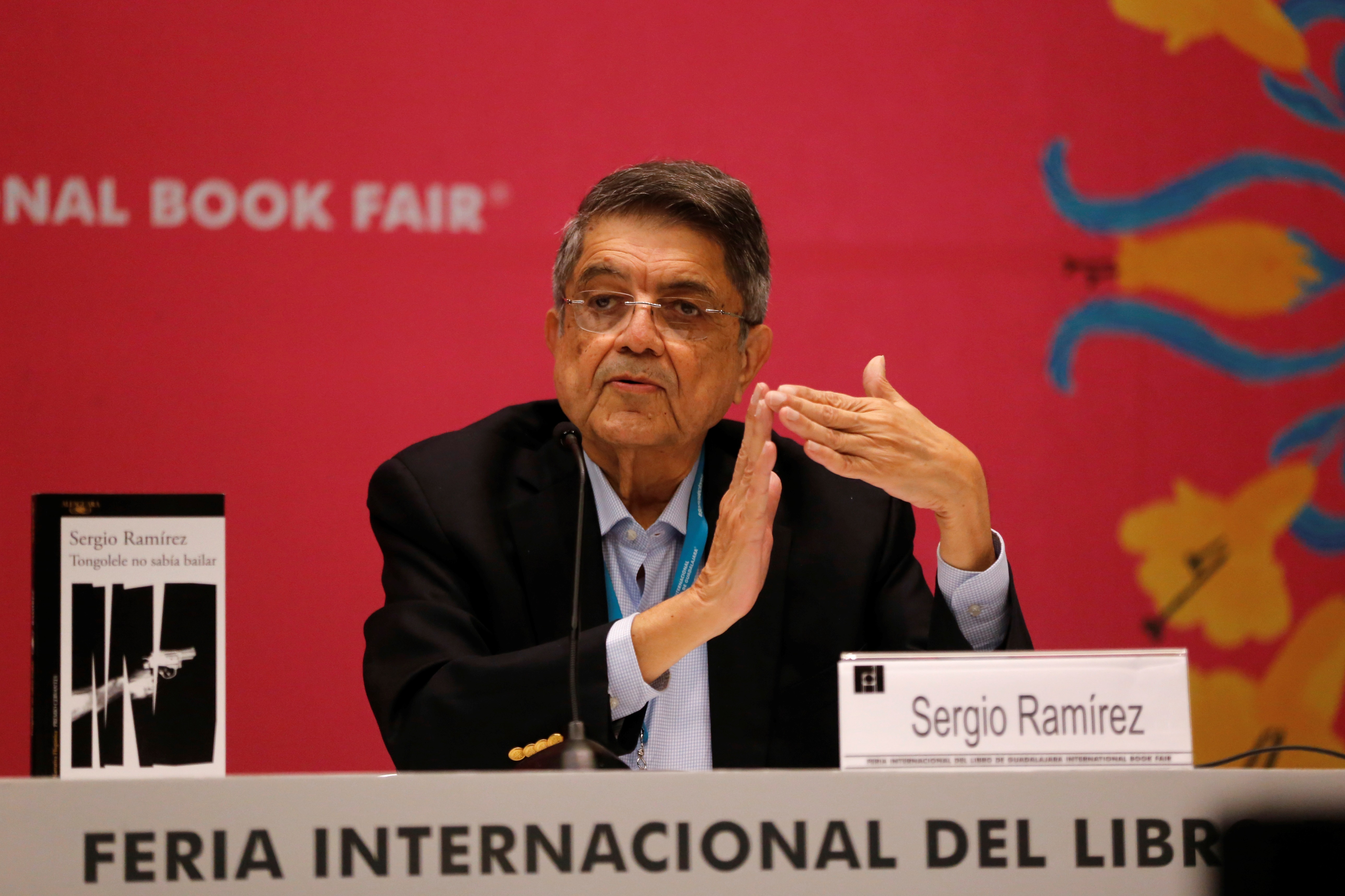El escritor nicaragüense Sergio Ramírez 