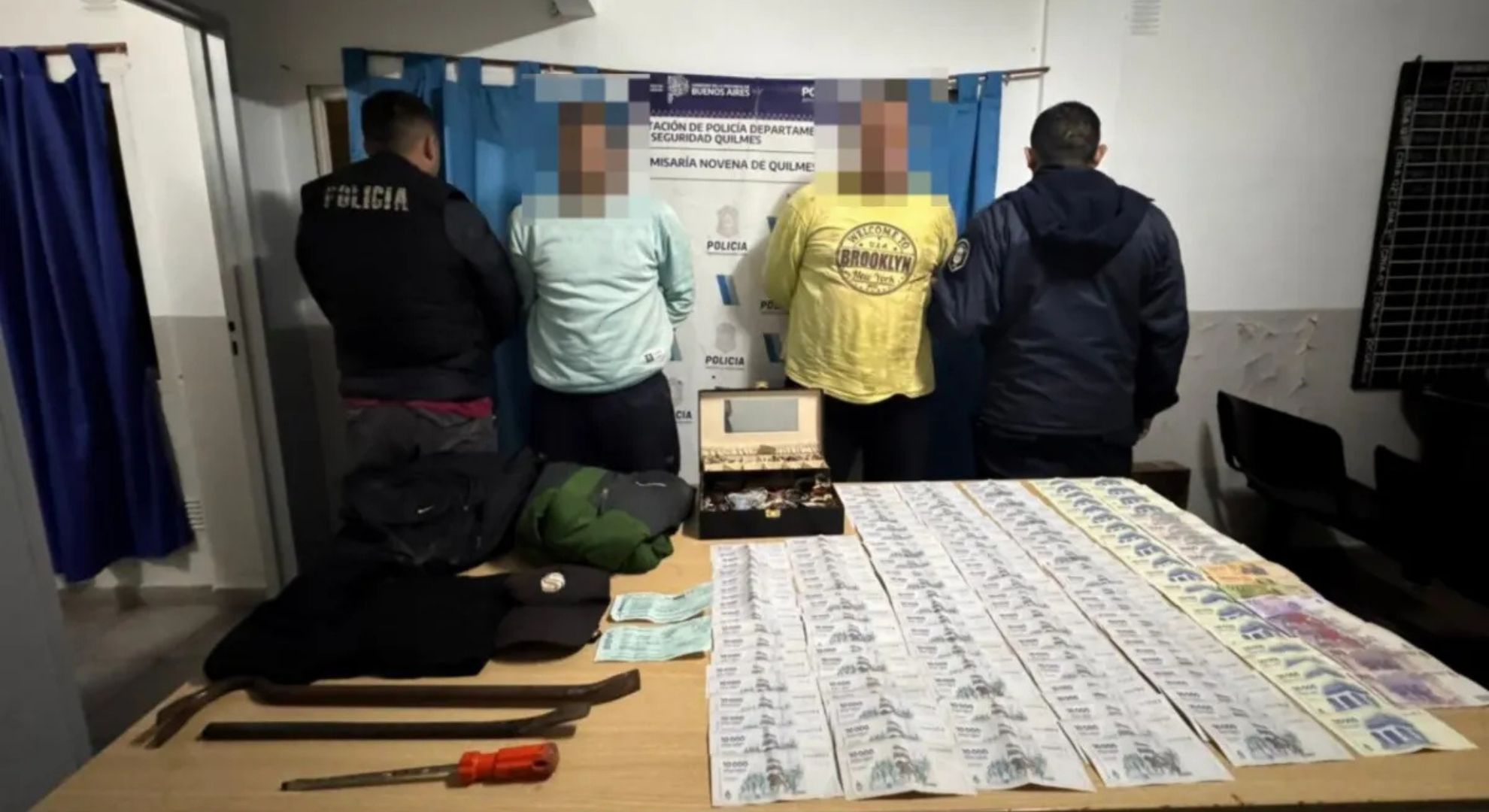 Cay&oacute; una banda que realizaba entraderas en Quilmes tras una extensa persecuci&oacute;n policial por dos municipios