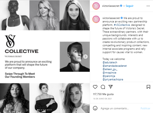 Las mujeres embajadoras actuales de Victoria Secret (Foto: Instagram/@victoriassecret)