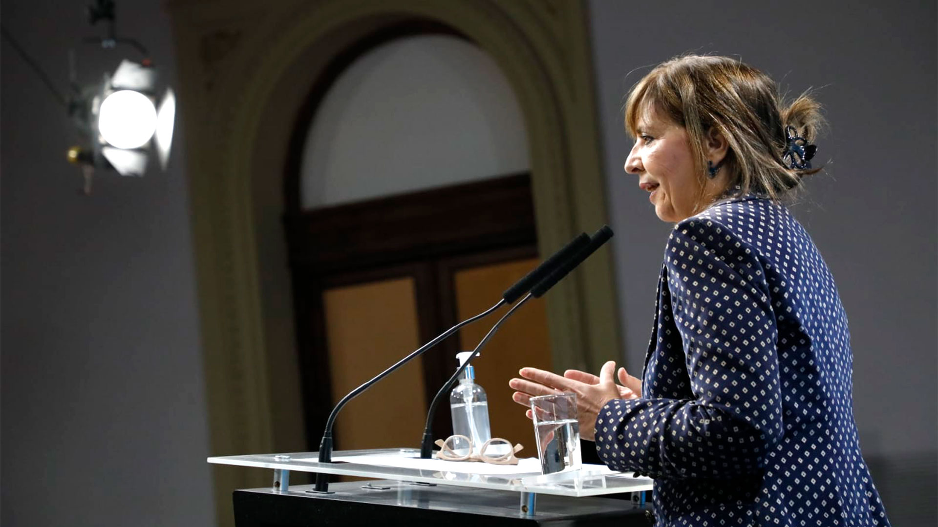 Gabriela Cerruti, portavoz presidencial (foto: Presidencia)