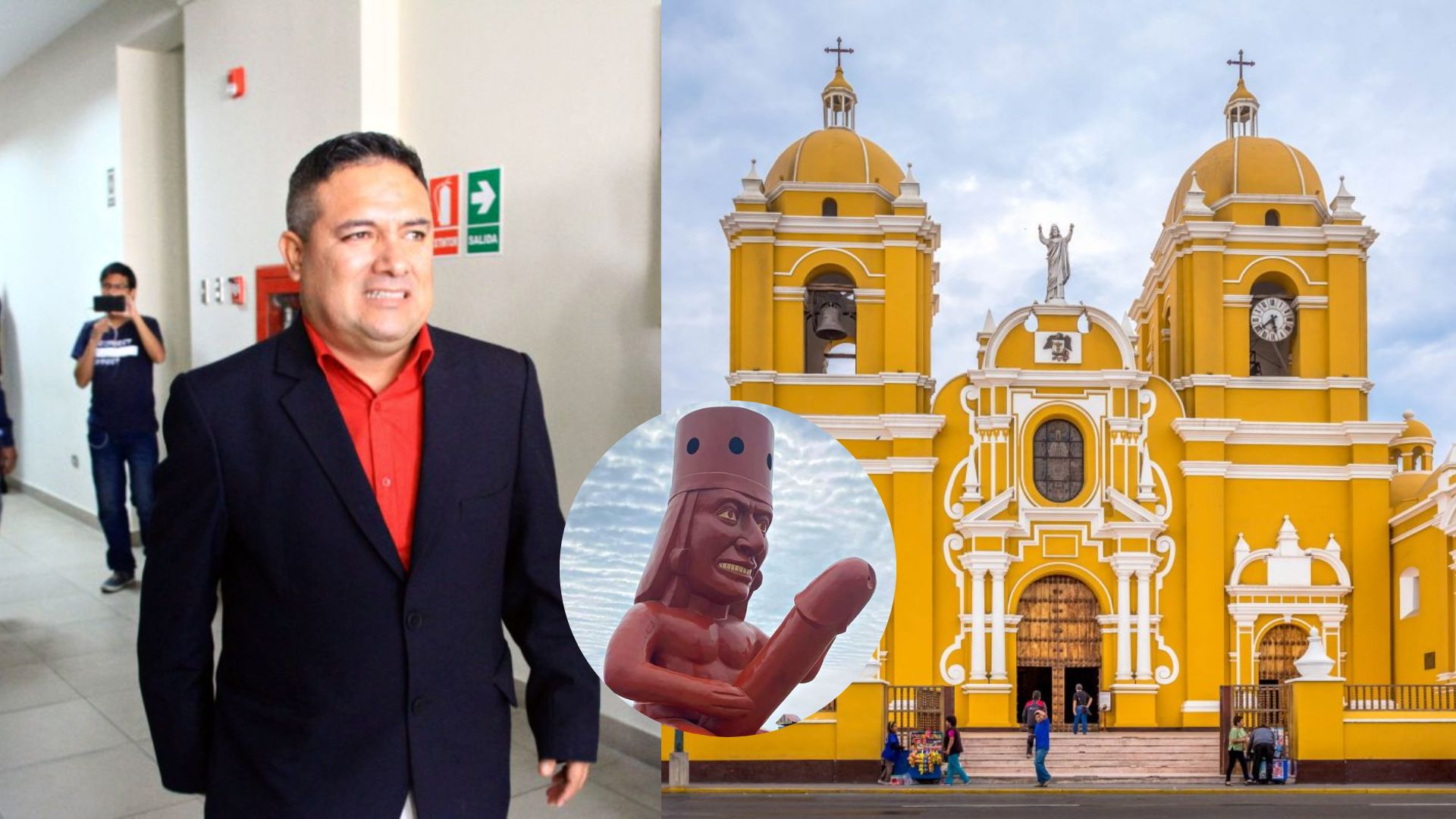 César Fernández, the controversial mayor of the Moche erotic huacos, is the new mayor of Trujillo