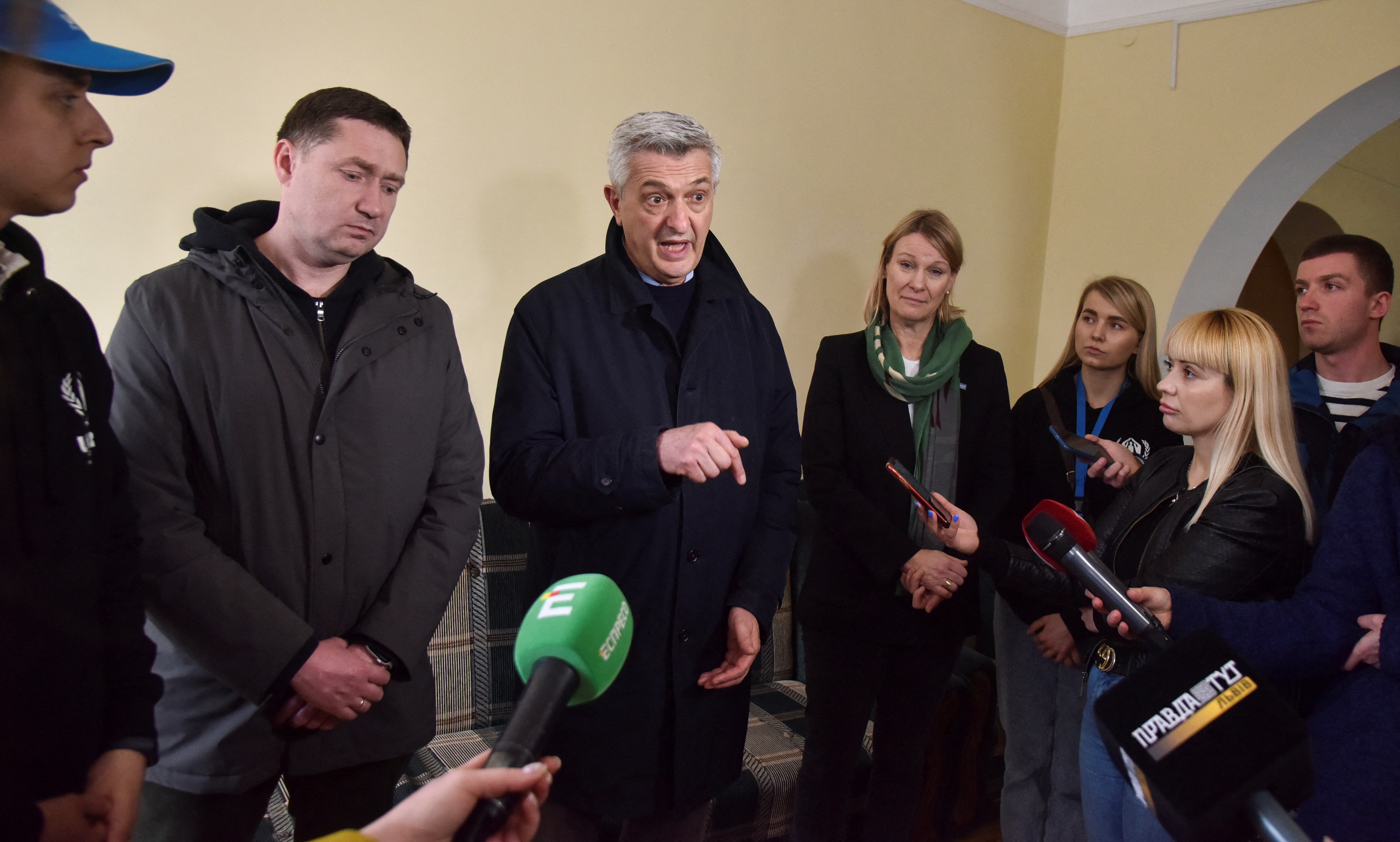 El Alto Comisionado de la ONU para los refugiados, Filippo Grandi  (REUTERS/Pavlo Palamarchuk)