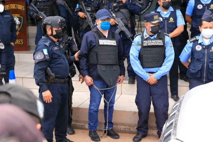 ARCHIVO. La detención de Hernández el 15 de febrero (REUTERS)