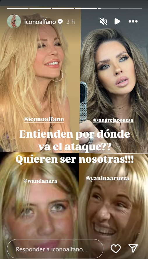 El apoyo de Graciela Alfano a la China Suárez en medio de su guerra con Yanina  Latorre: “Quieren ser nosotras” - Infobae