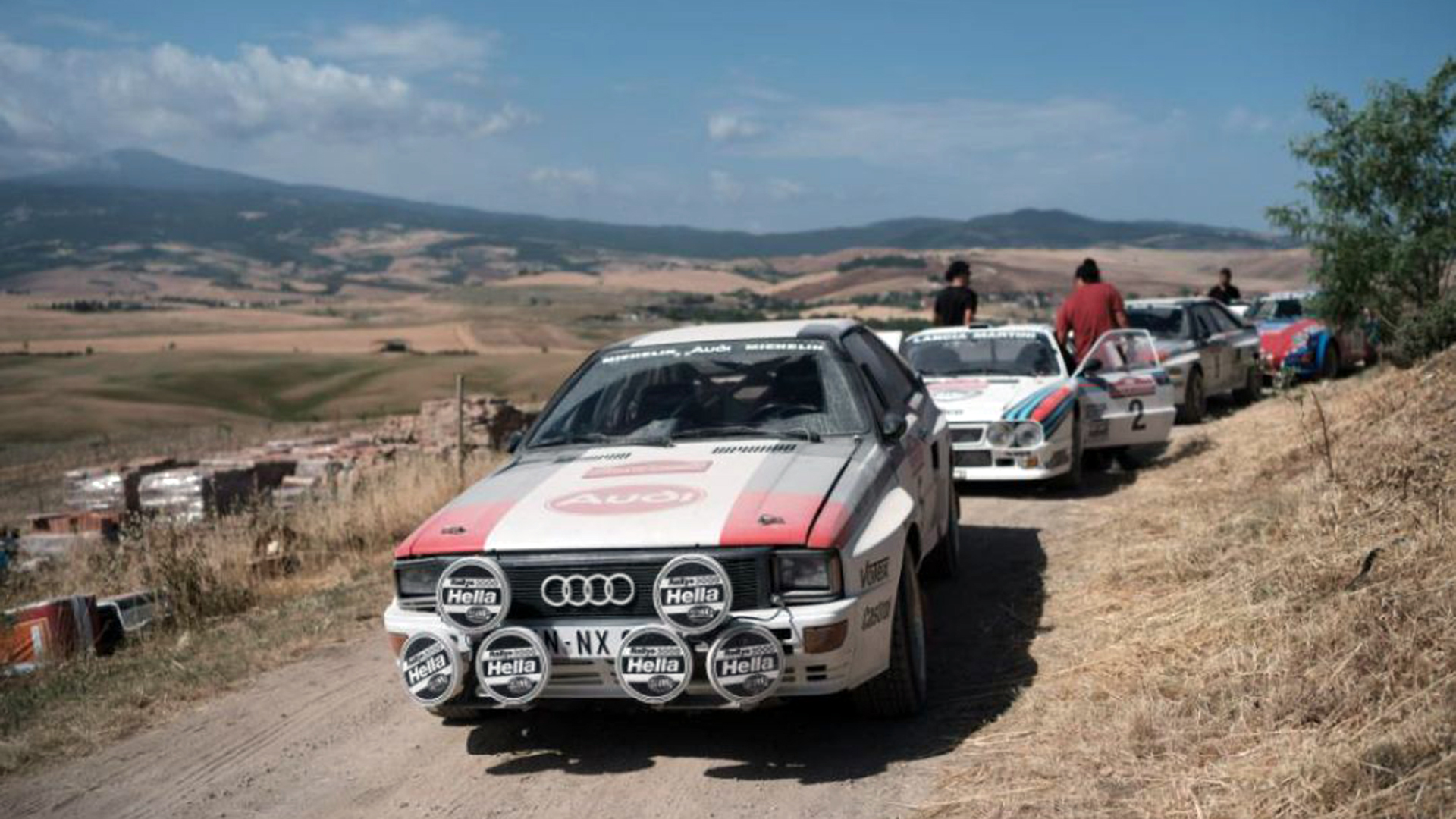 La película se rodó en los lugares originales de los rally de los años 80, como San Remo y Grecia, y con los Audi Quattro y Lancia 037 Rally originales también