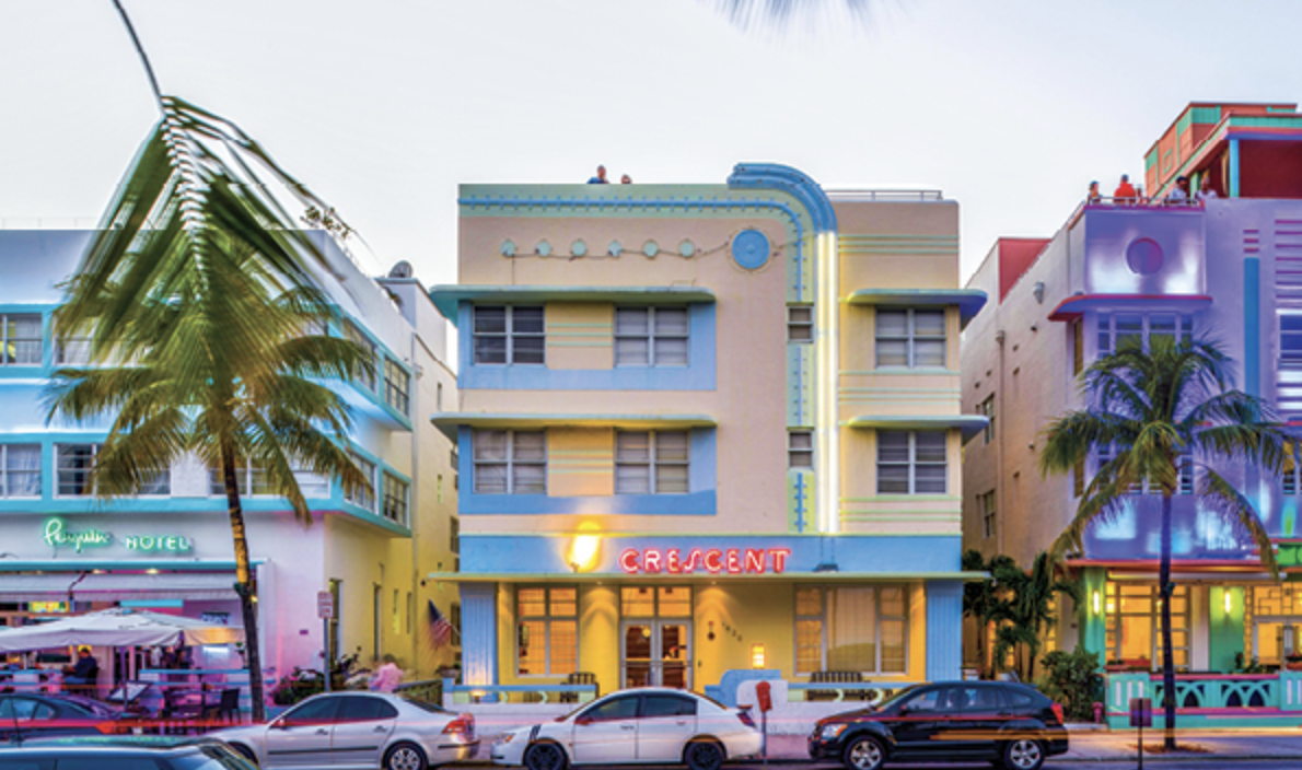 Crescent, en pleno South Beach, es un espacio kid friendly para parejas.