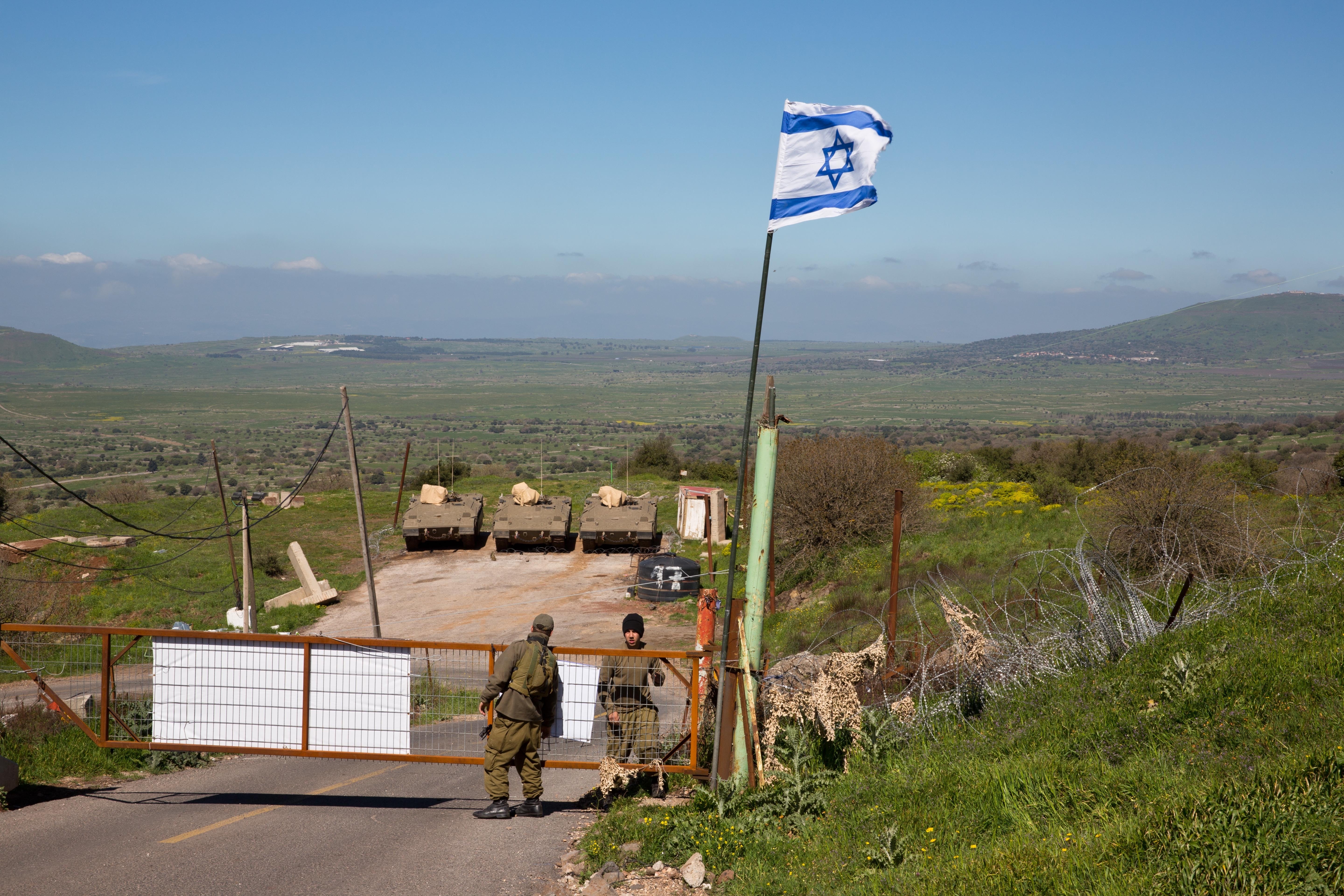 Foto de archivo de miembros de las Fuerzas de Defensa de Israel (Ziv Koren/Polaris)
