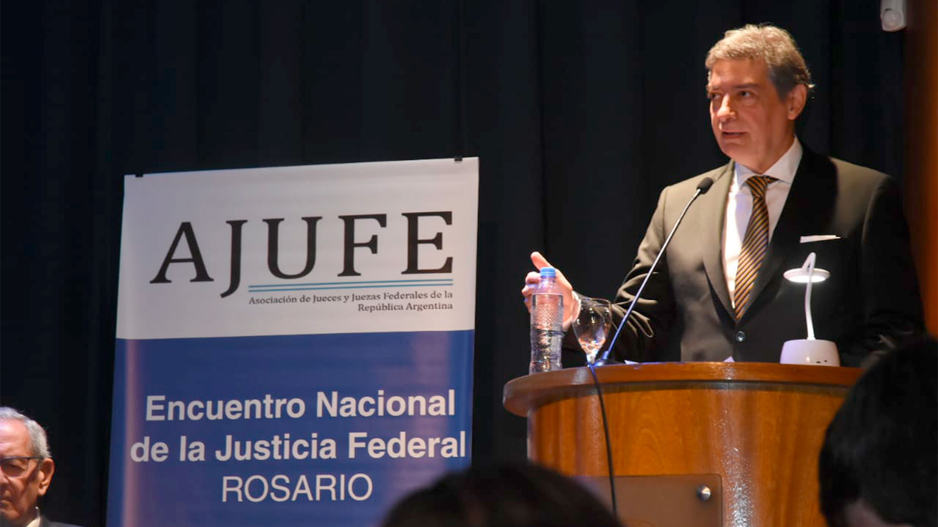 Horacio Rosatti le reclamÃ³ al Gobierno una vocaciÃ³n polÃ­tica para enfrentar al narcotrÃ¡fico (Quique Galletto)