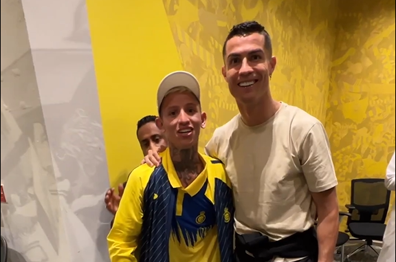 La Liendra por fin conoció a Cristiano Ronaldo: así fue su soñado encuentro