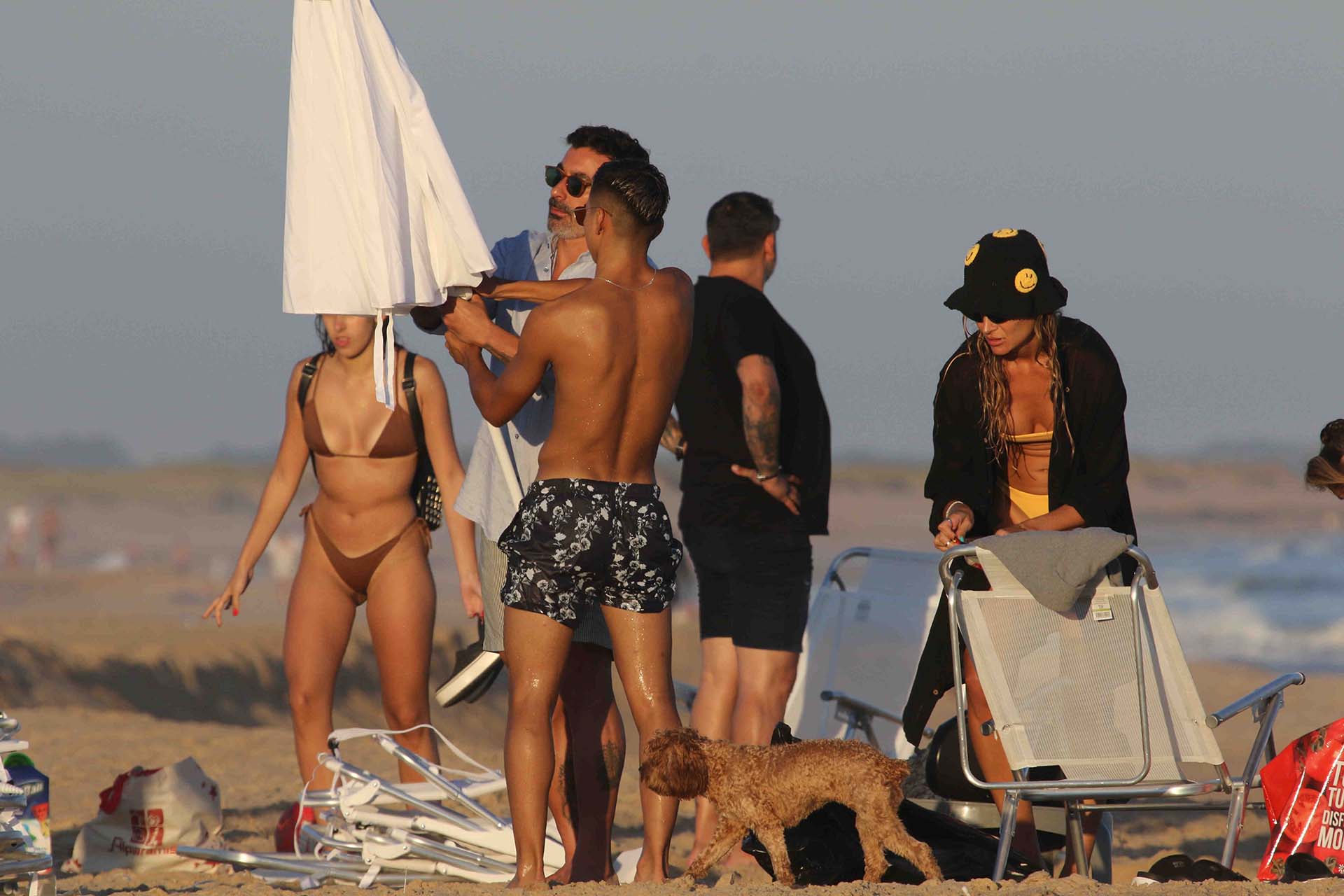 Lavezzi al mando de las tareas playeras (RS Fotos)