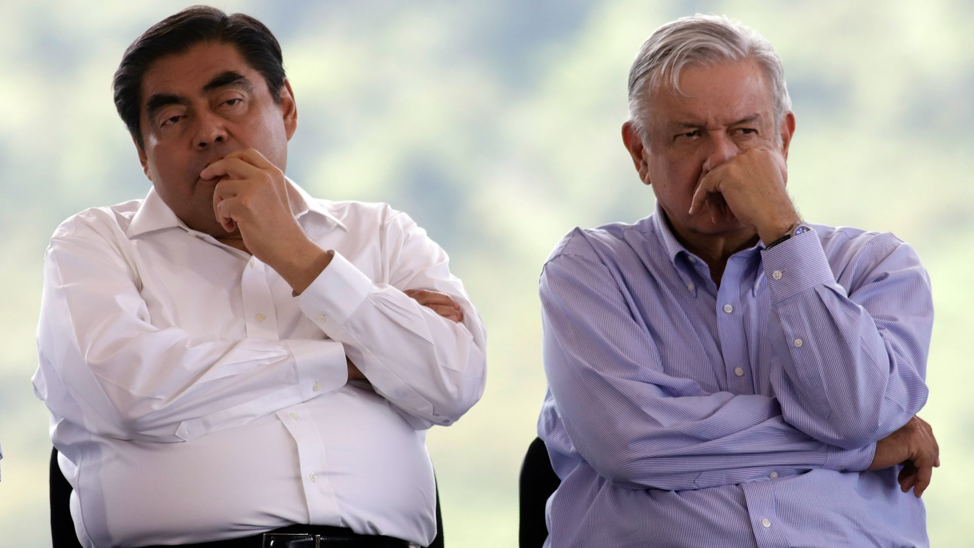 Miguel Barbosa y el presidente Andrés Manuel López Obrador (Foto: Cuartoscuro)