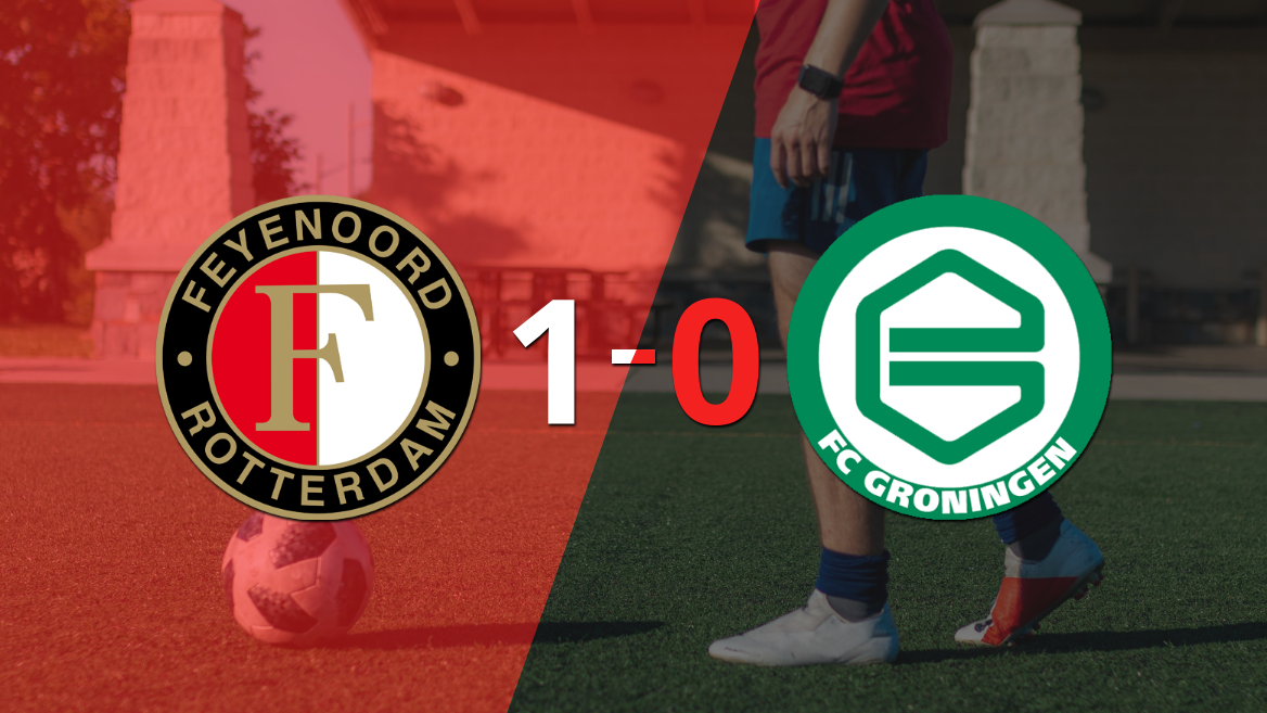 Apretada victoria de Feyenoord frente a Groningen