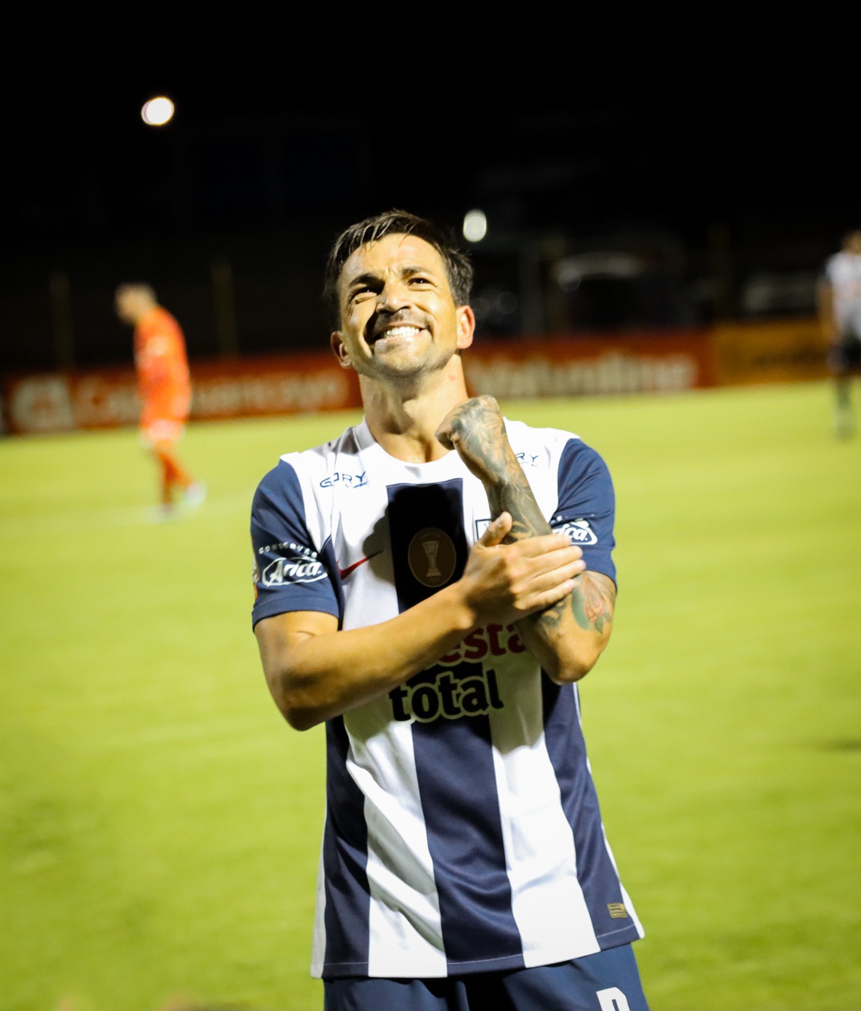Gabriel Costa y su celebración por su gol en Alianza Lima vs Sport Huancayo.