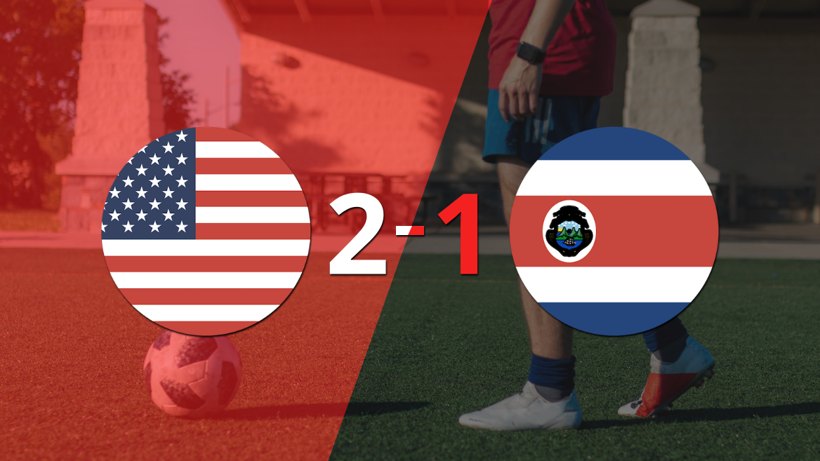 Estados Unidos jugará la final al vencer a Costa Rica