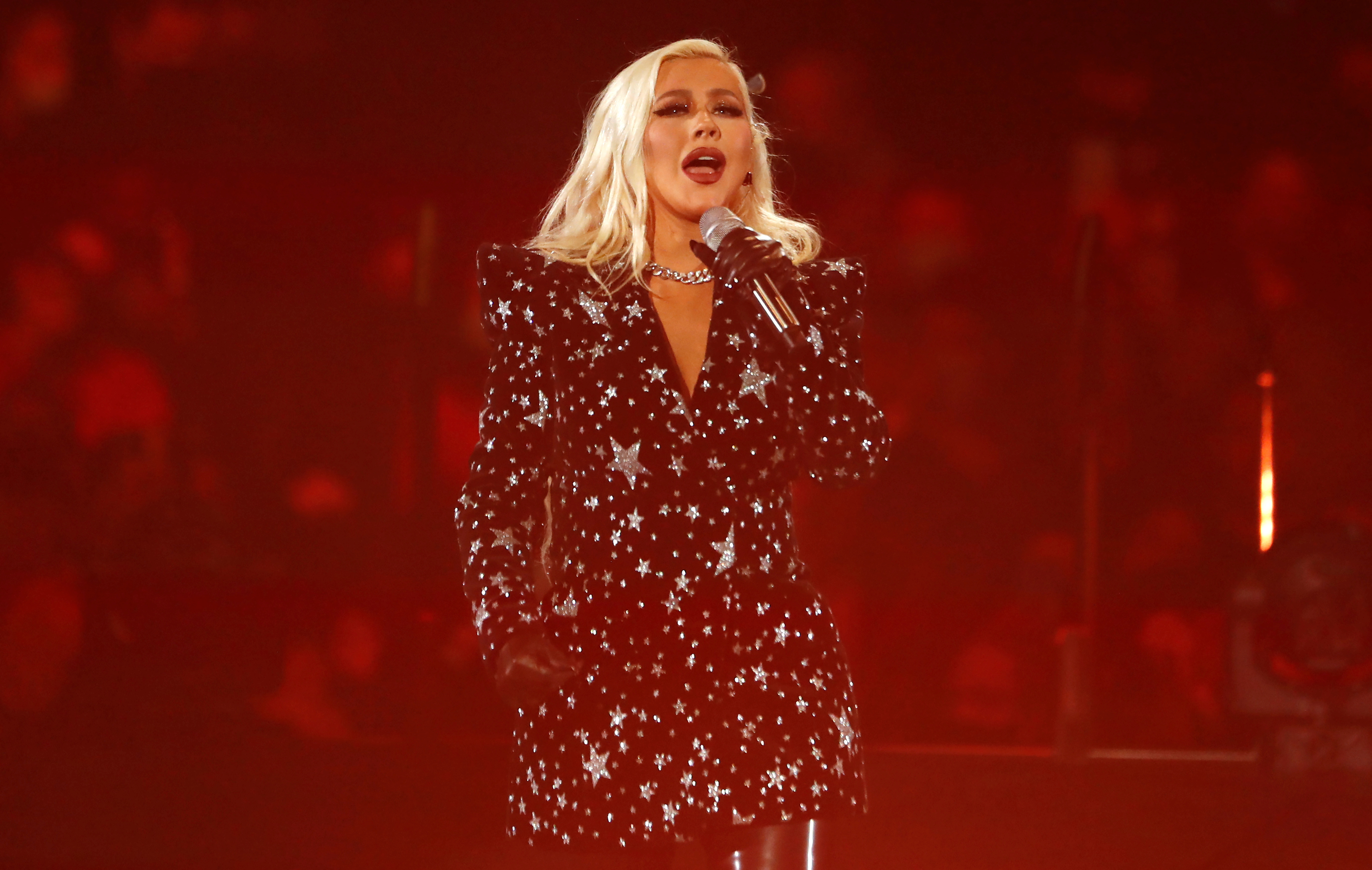 Christina Aguilera cumplió 41 años el pasado 18 de diciembre. REUTERS/Mario Anzuoni