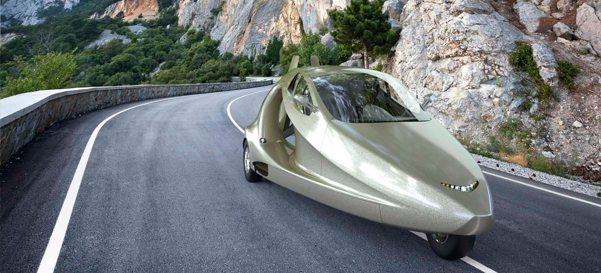 The flying car could work both on the streets and in the airspace
