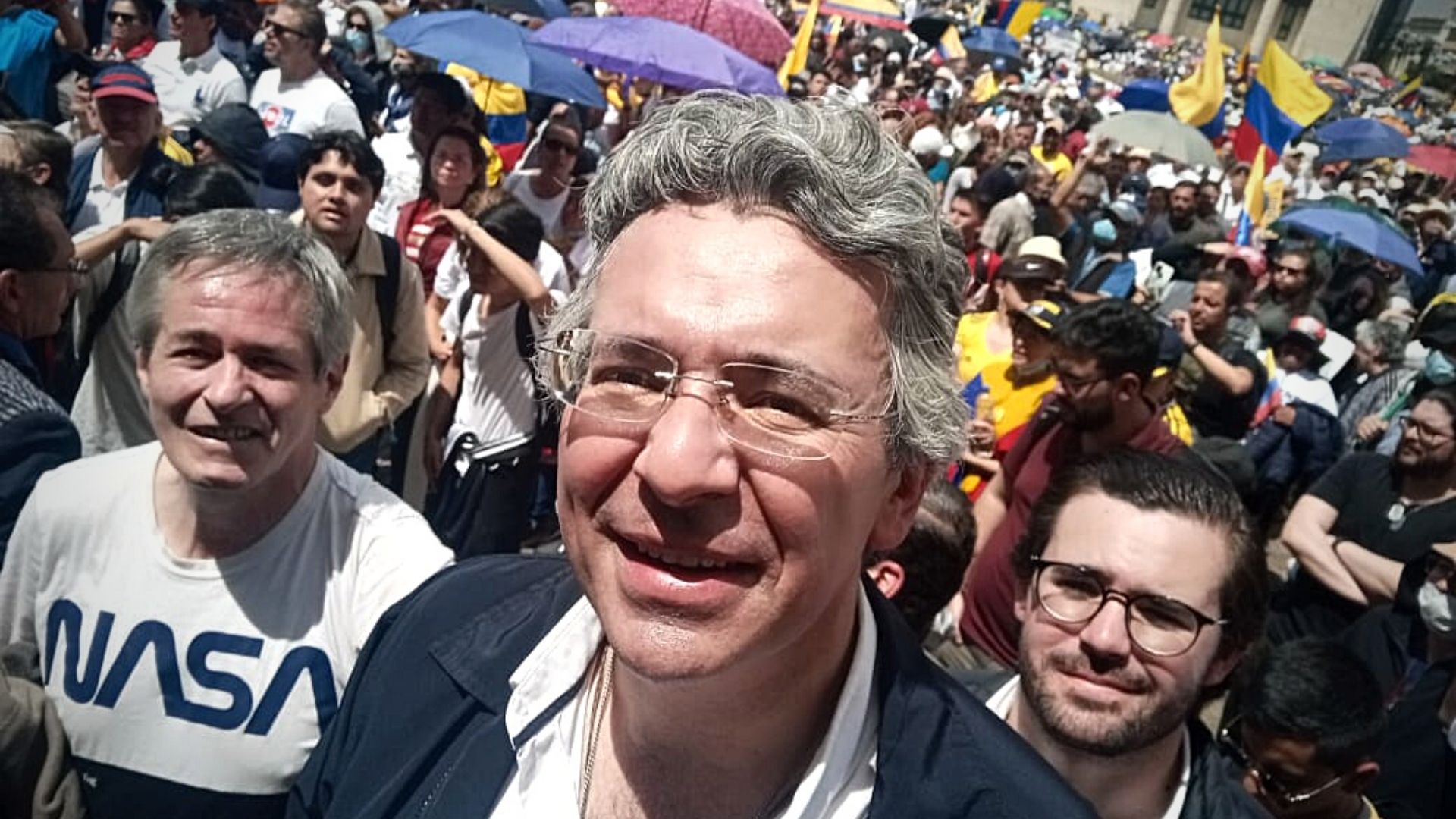 Enrique Gómez se expresó feliz tras con los resultados de las marchas de la oposición: “Fueron un éxito”
