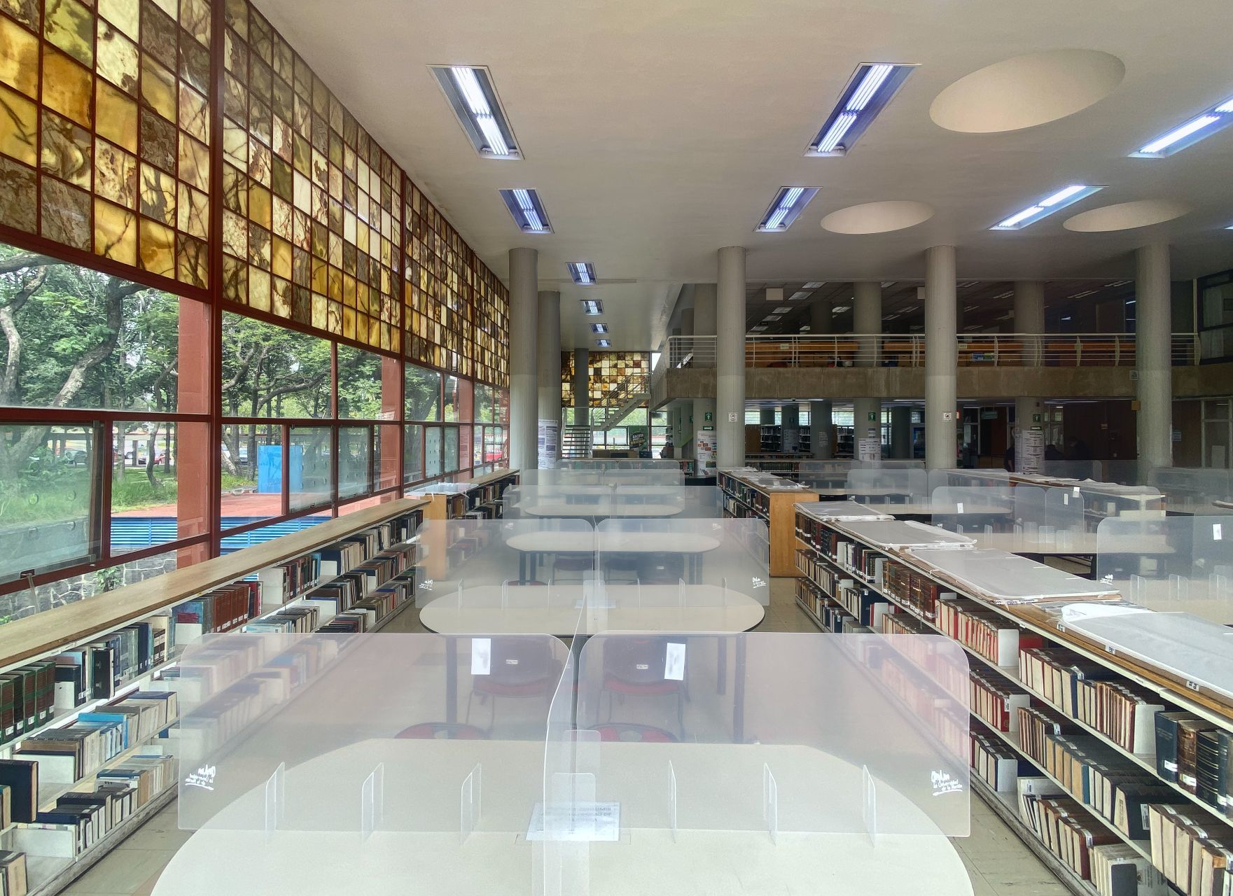 CIUDAD DE MÉXICO.- El interior de la Biblioteca Central de la Universidad Nacional Autónoma de México (UNAM). (FOTO: ROGELIO MORALES /CUARTOSCURO. COM)