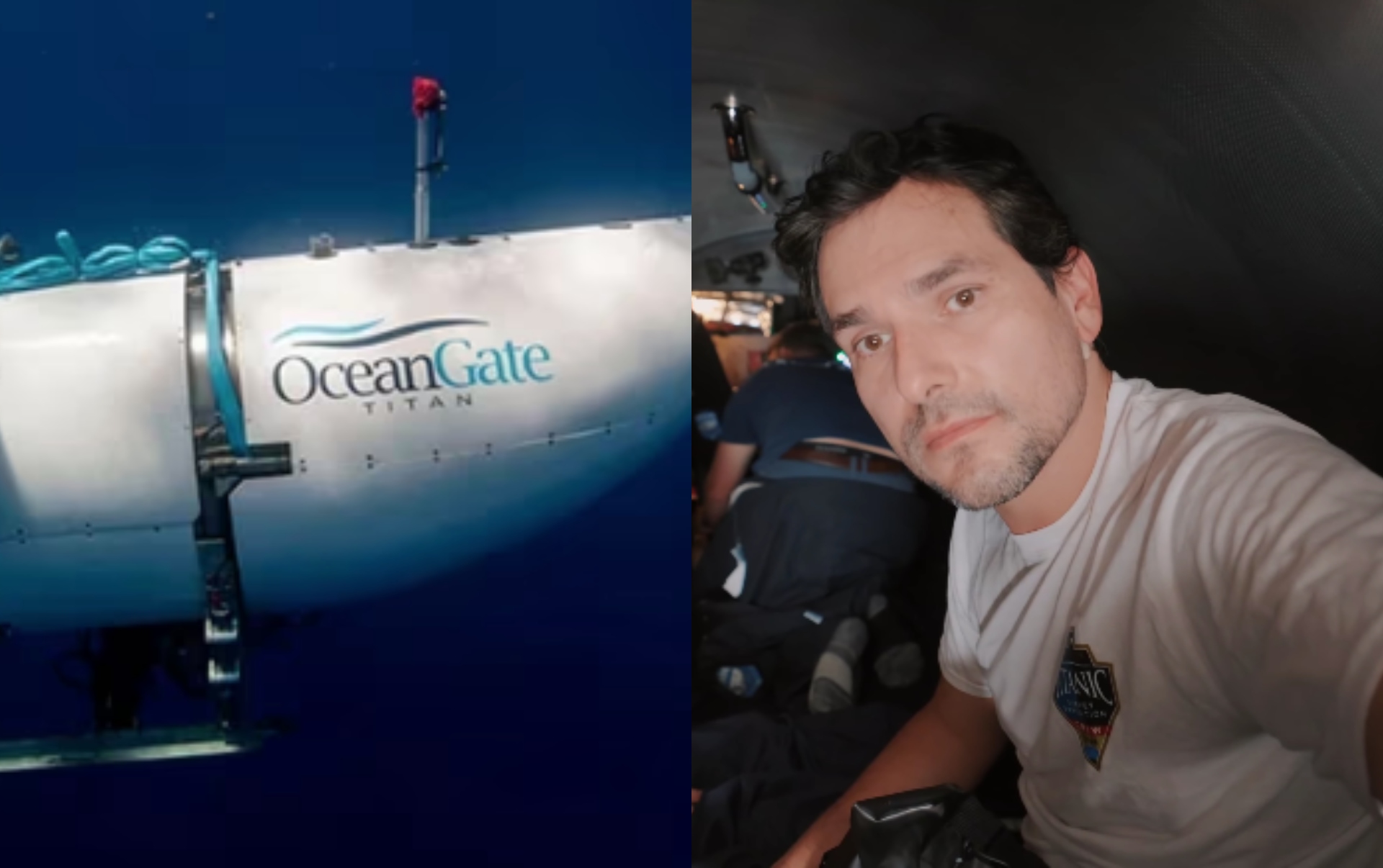 Alan Estrada habló sobre el submarino perdido (Instagram)