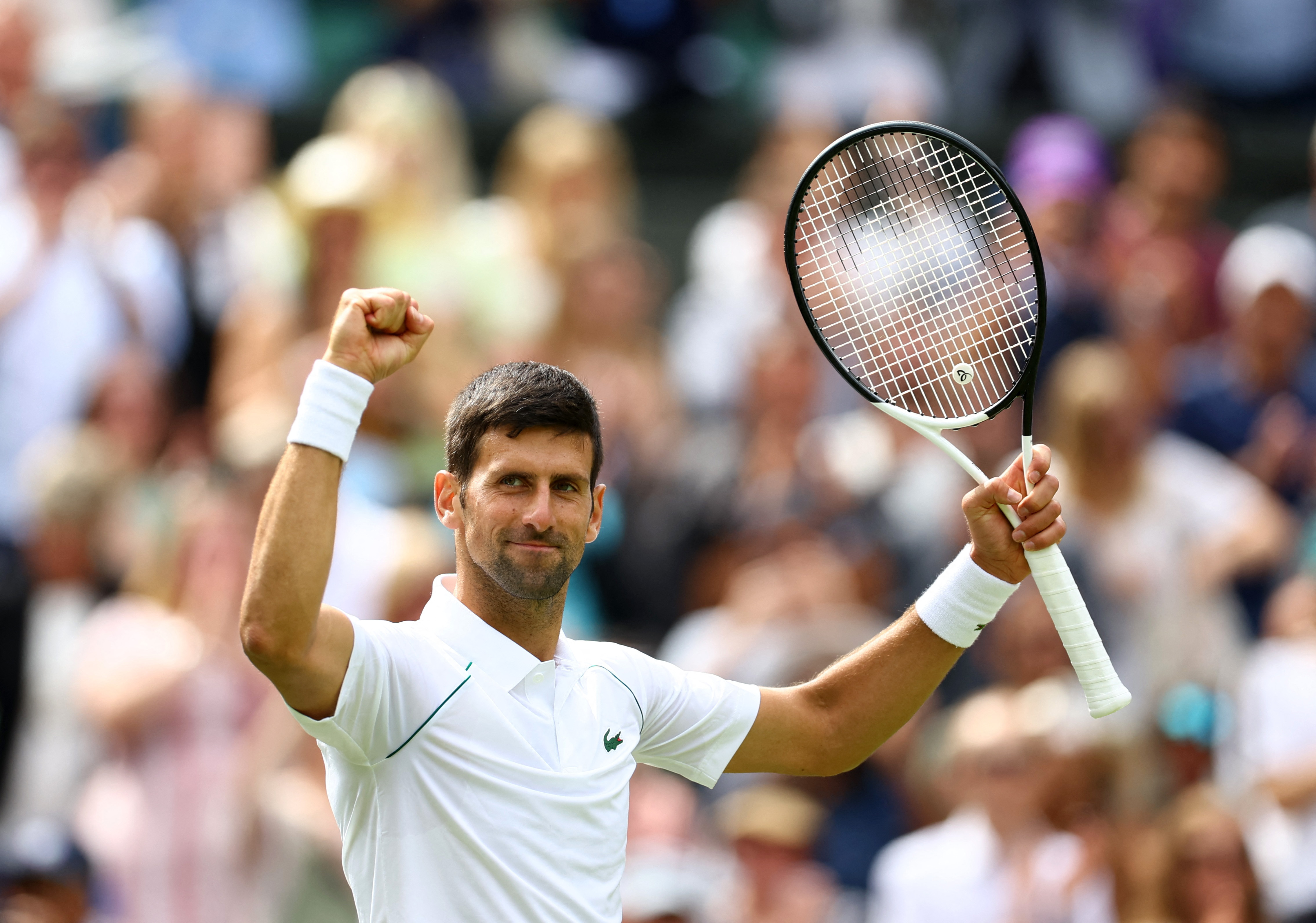 Djokovic sigue a paso firme en Wimbledon y mostró su mejor versión en la victoria de segunda ronda contra Kokkinakis