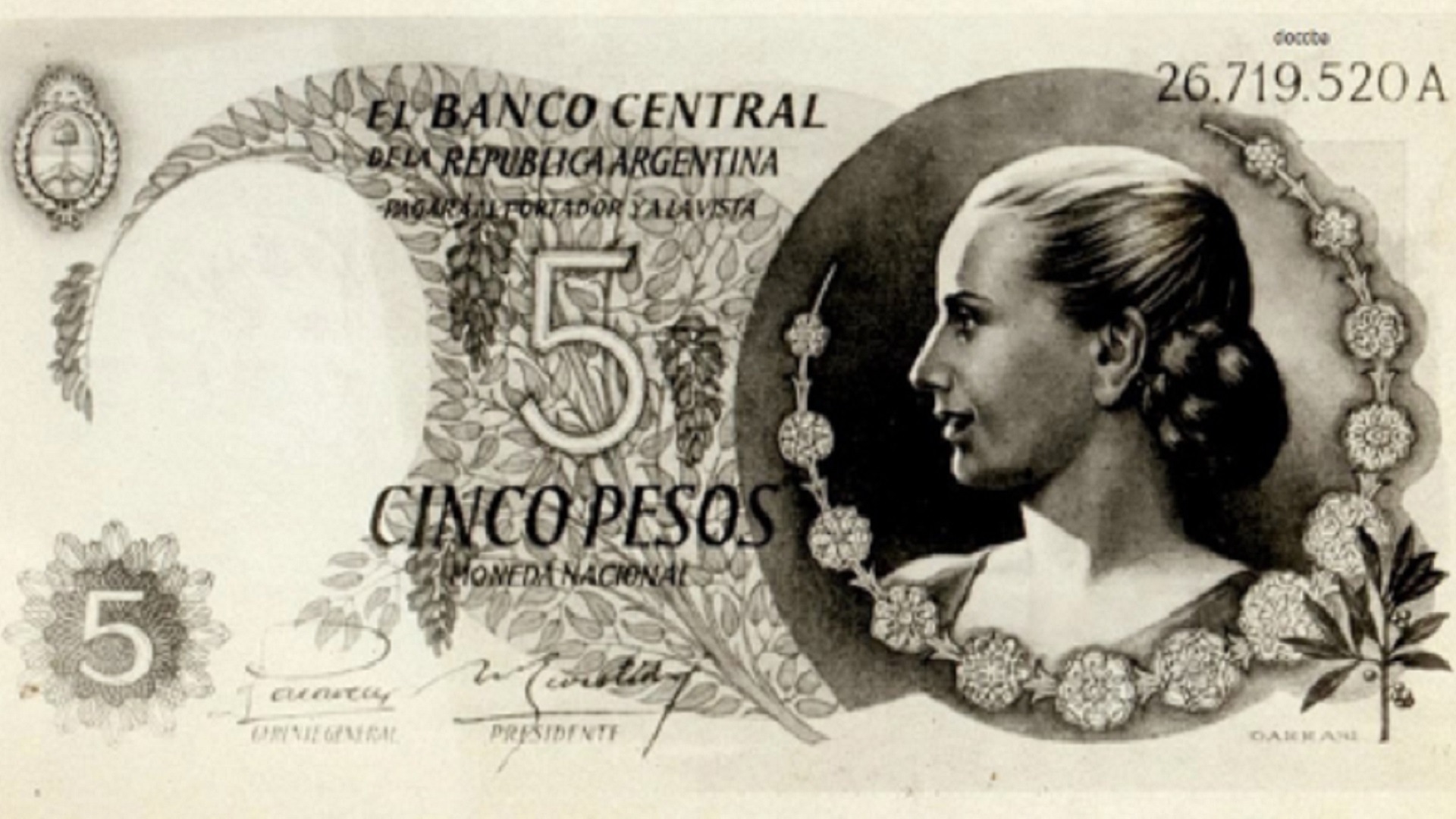 Eva Perón y el homenaje que reivindica a la diosa de la paz del Imperio Romano