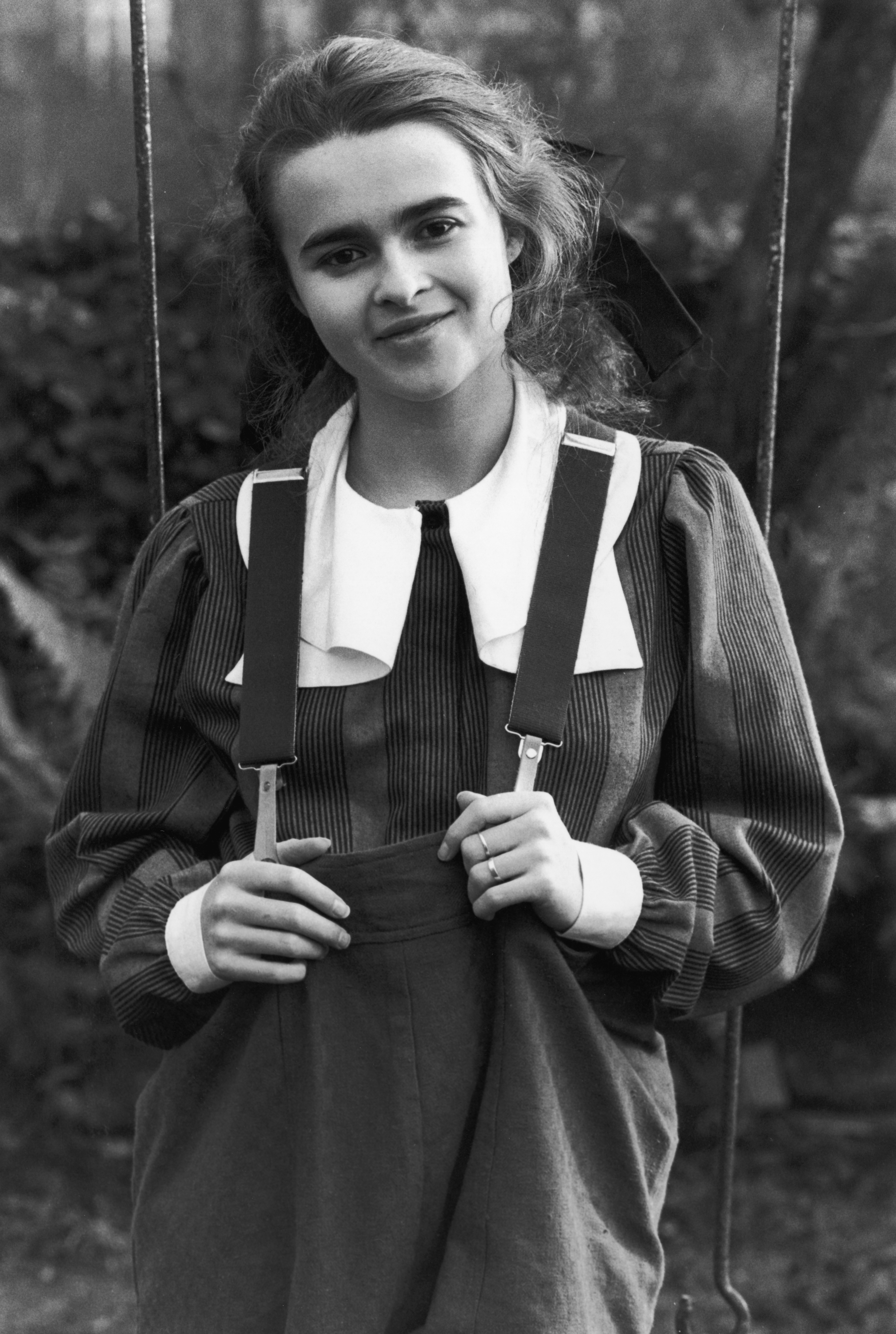 La inglesa Helena Bonham Carter en su adolescencia (Photo by Terry Disney/Express/Getty Images)