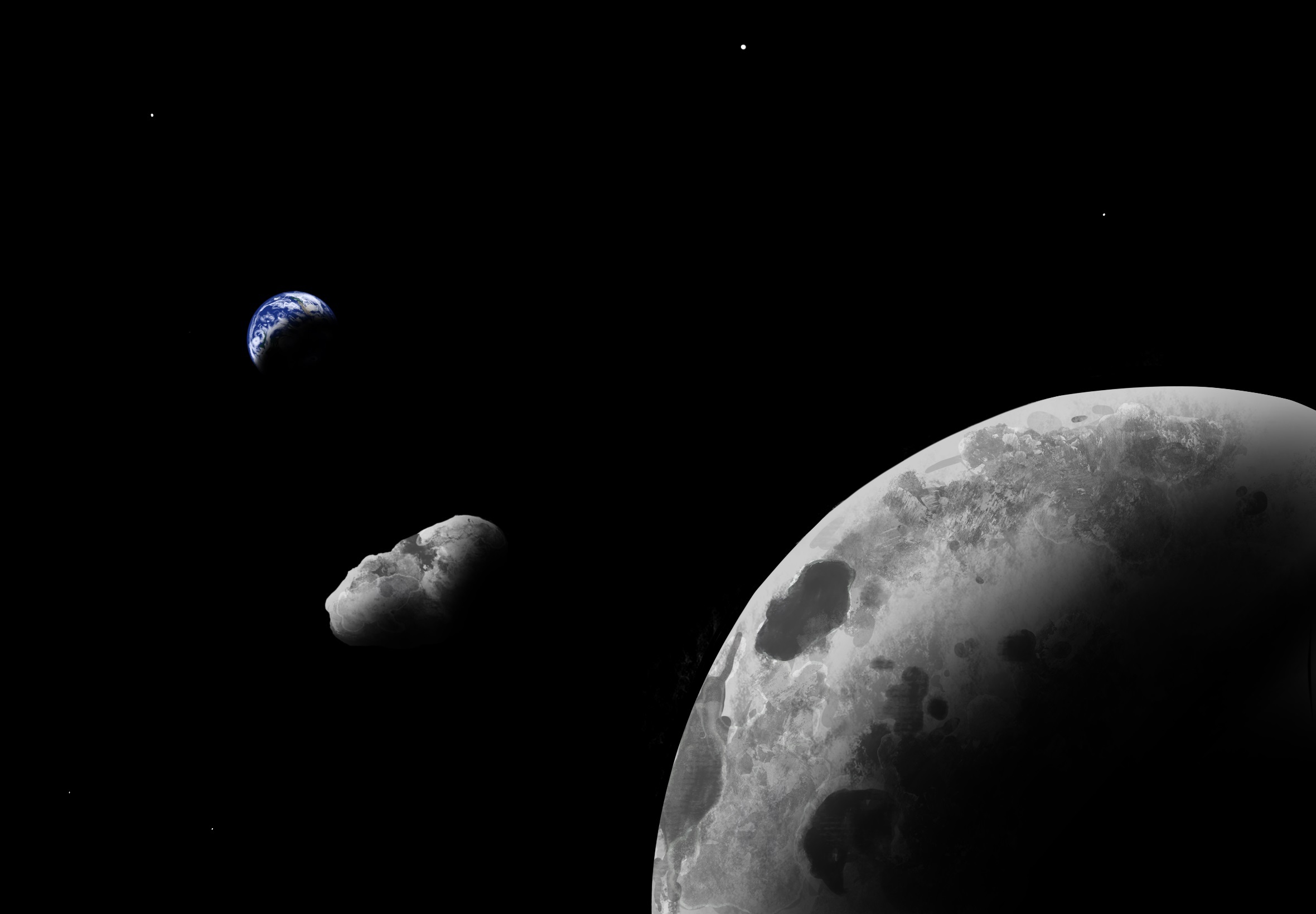 El asteroide pasará a una distancia de aproximadamente 2 millones de kilómetros (ADDY GRAHAM/UNIVERSITY OF ARIZONA)
