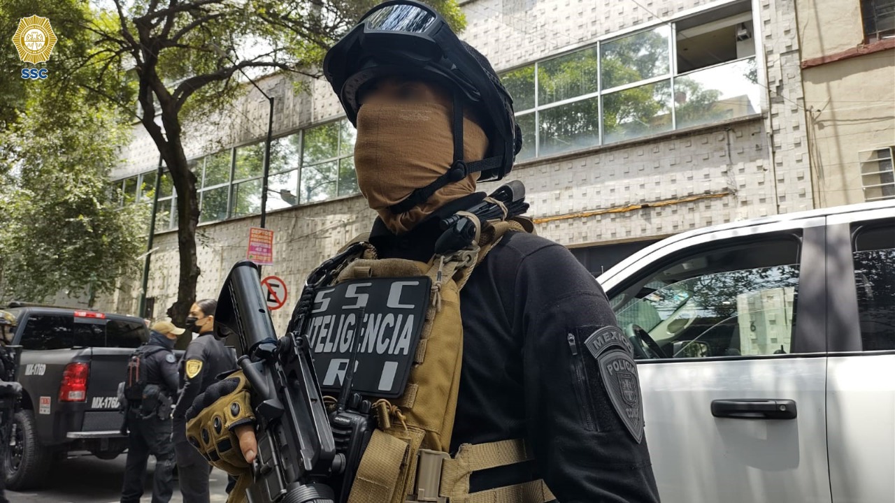 They carried out operations in CDMX against call centers accused of fraud and extortion (Photo: SSC)