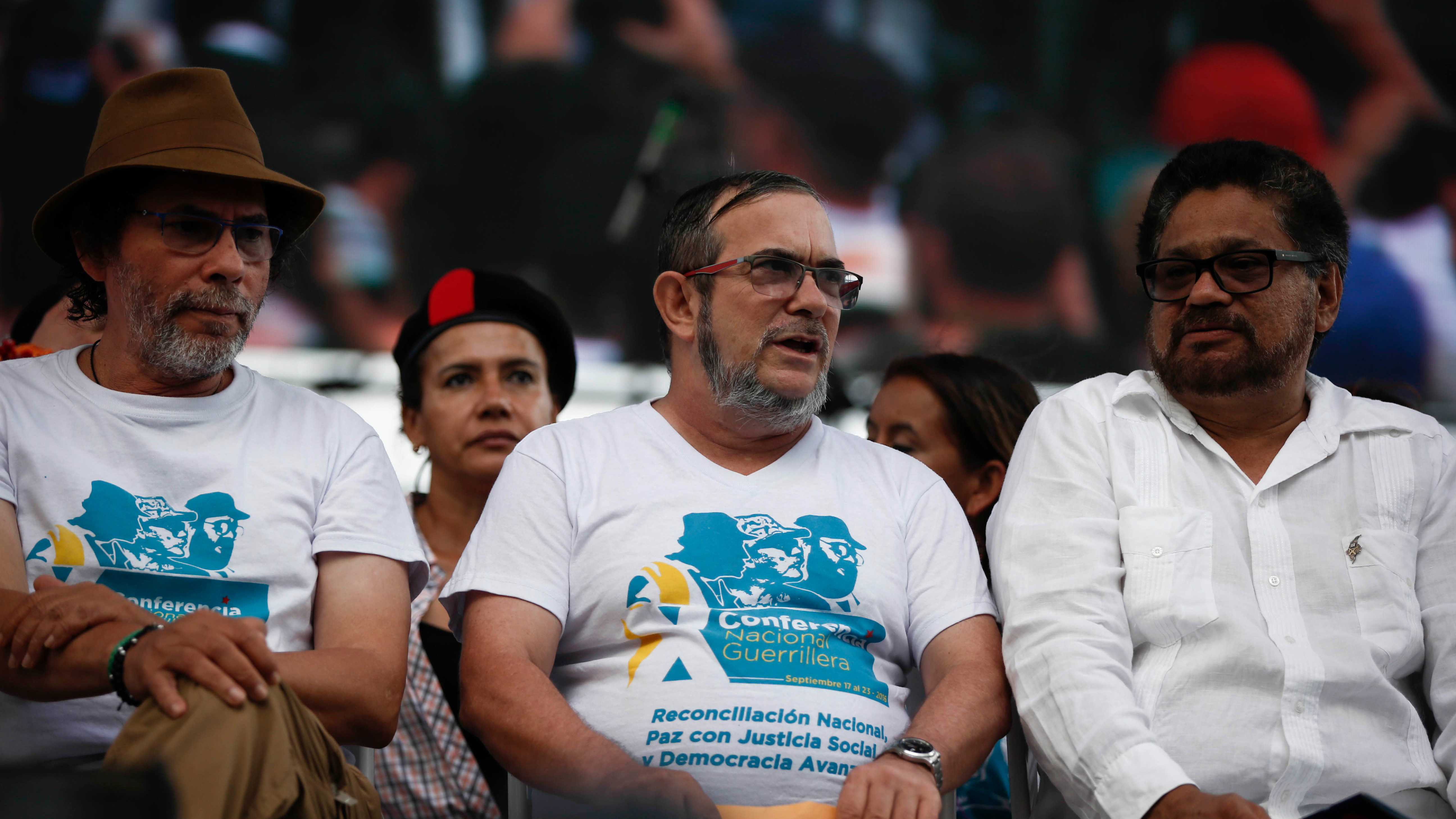 En la Clausura de la Décima Conferencia Nacional Guerrillera de las Farc, el secretariado del grupo dió un parte positivo sobre el acuerdo. (Colprensa - Juan Páez).