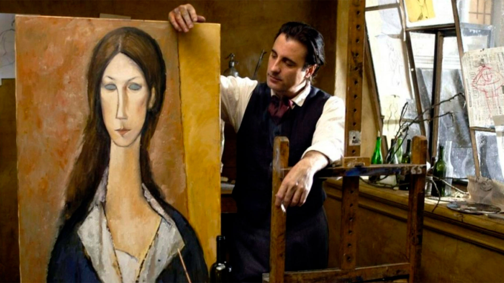 Andy Garcia en "Modigliani", filme de 2004