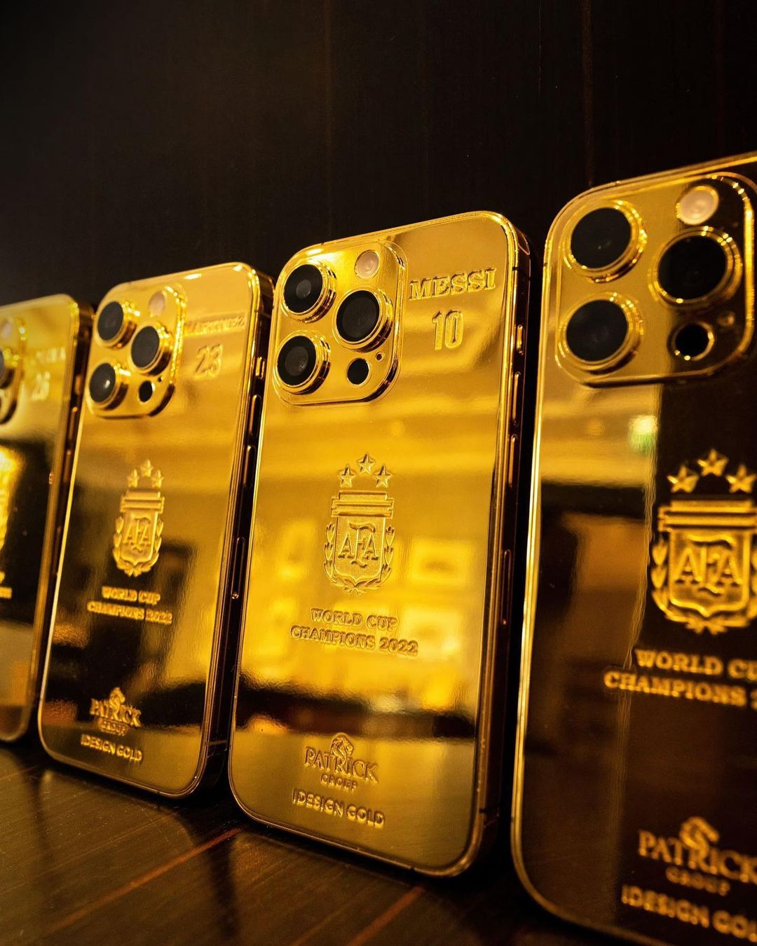 Qué características tiene el iPhone de oro de Messi