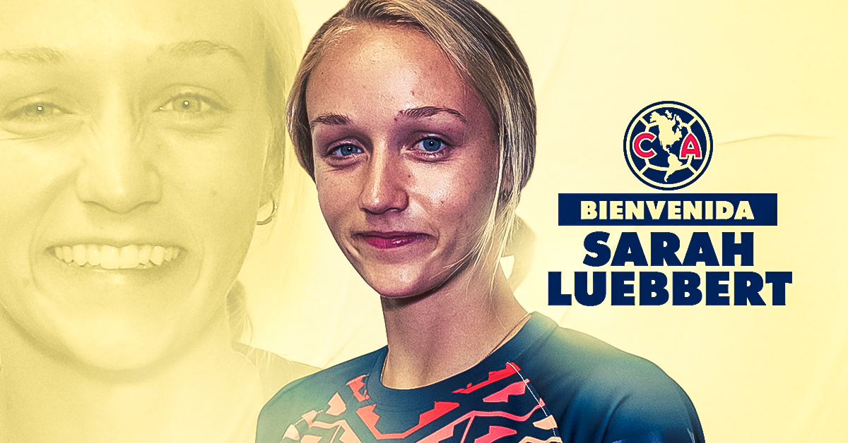 Quién es Sarah Luebbert, la nueva jugadora del América Femenil - Infobae