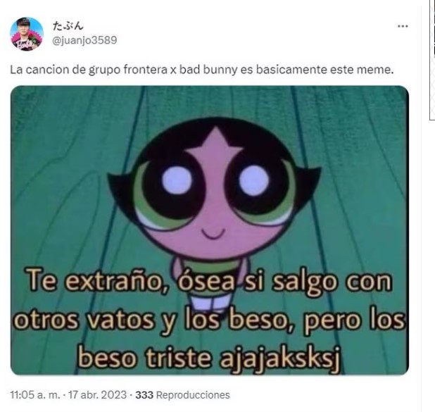 Bad Bunny Y Grupo Frontera Los Mejores Memes Sobre Su Colaboración Infobae 9445