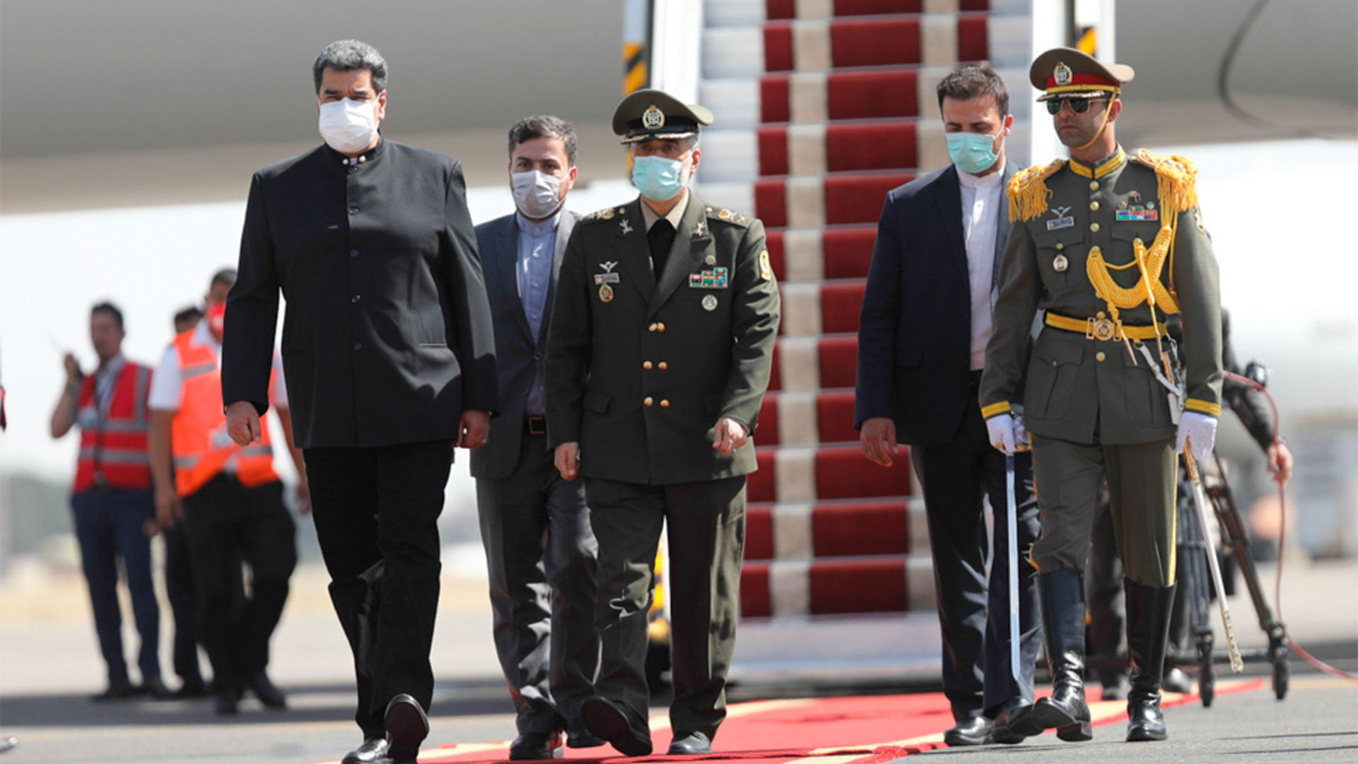 Nicolás Maduro en su llegada a Irán (Presidencia de Venezuela)
