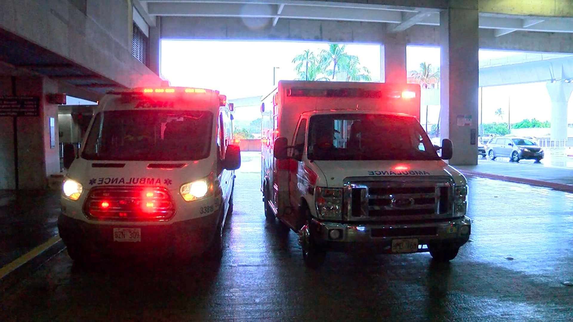 De los heridos, 20 han sido trasladados a centros sanitarios, mientras que once de ellos se encontraban en estado grave. (Hawaii News Now via AP)