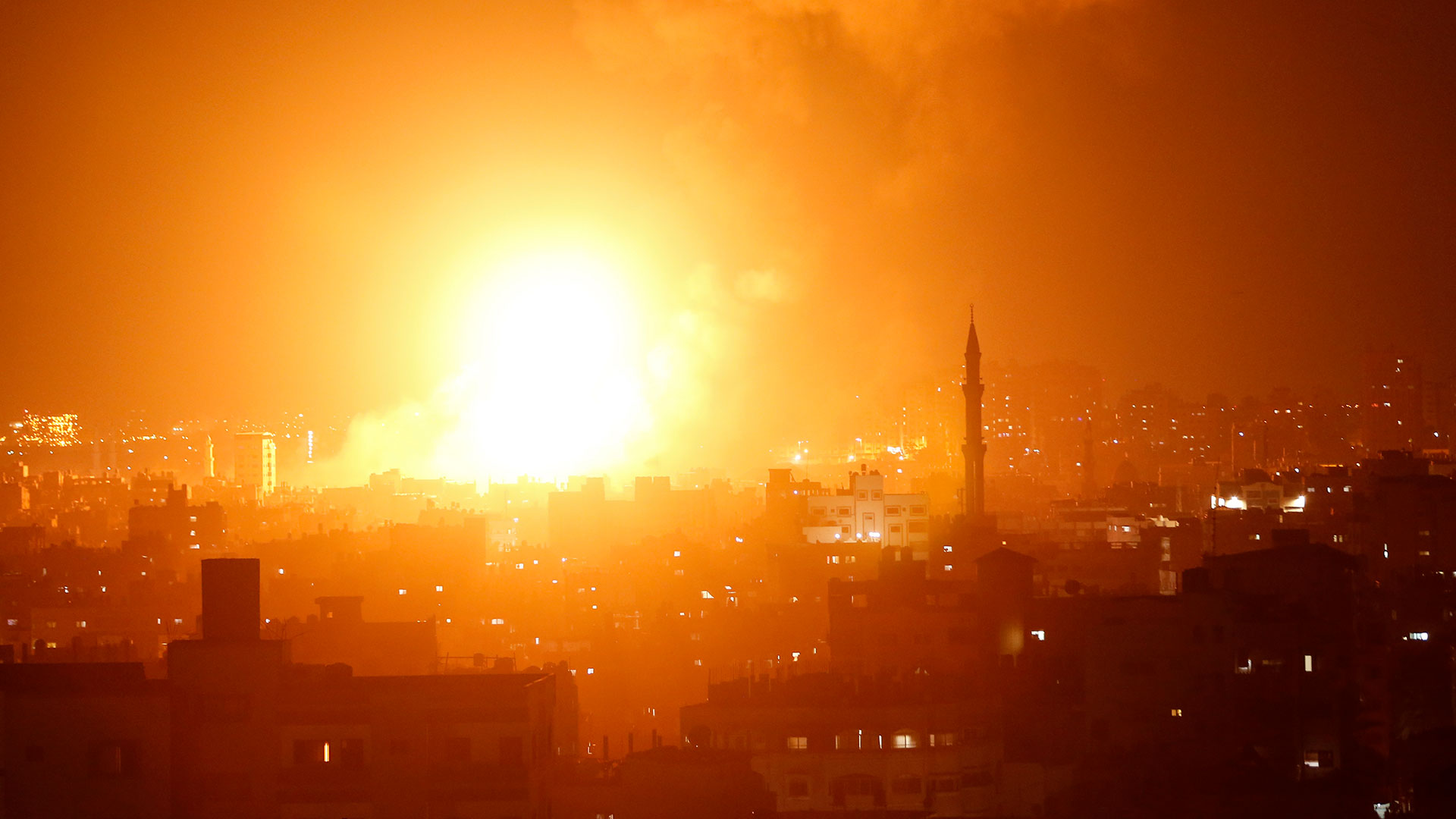 Israel interceptó un nuevo cohete lanzado desde la Franja de Gaza